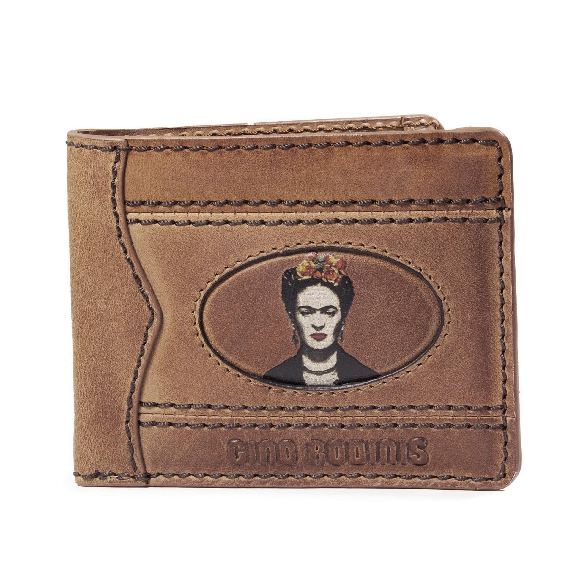 Billetera Coco 990-1 Frida Kahlo / Café - 1