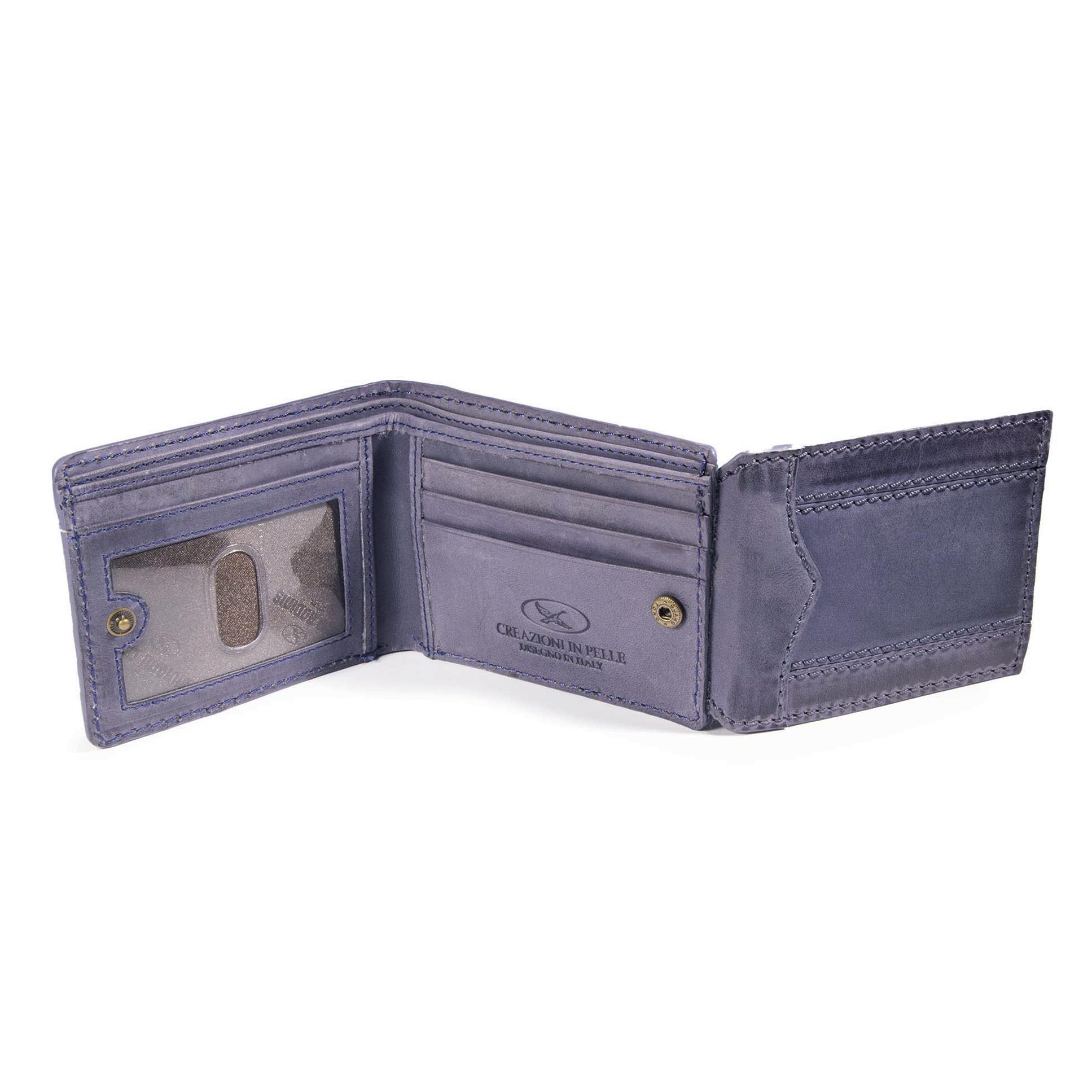Billetera Coco 991-1 Frida Kahlo / Azul - 2