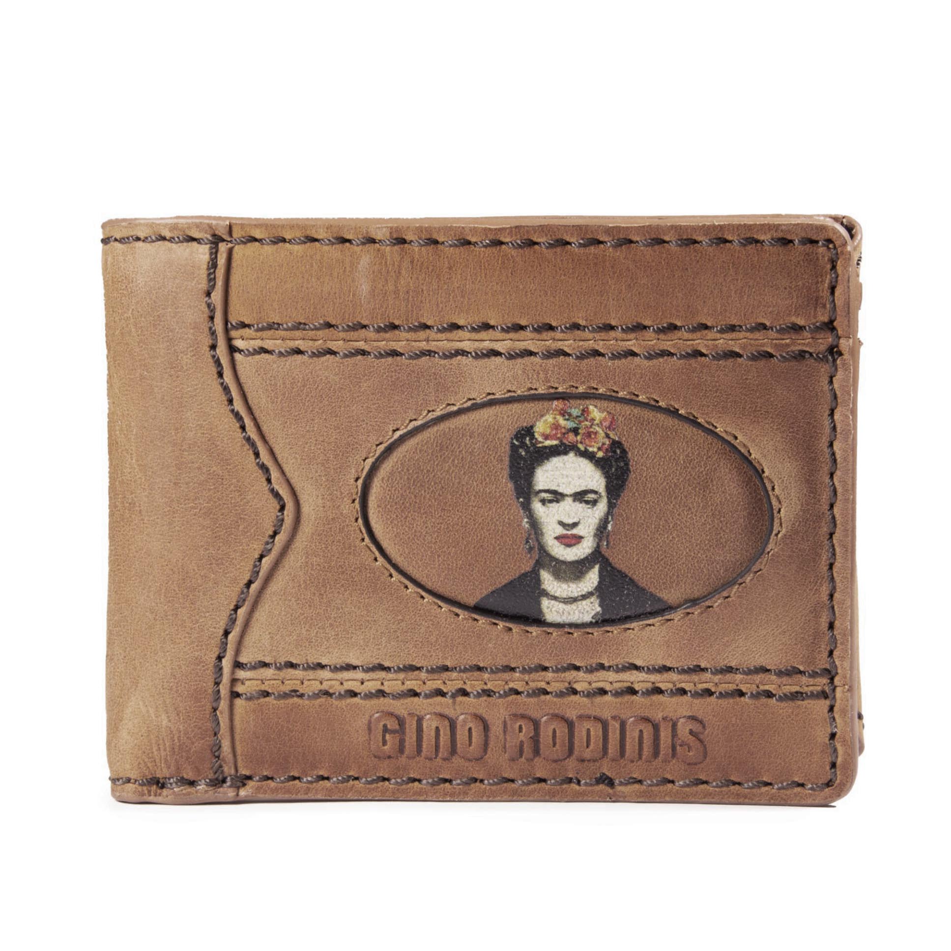 Billetera Coco 991-1 Frida Kahlo / Café - 1