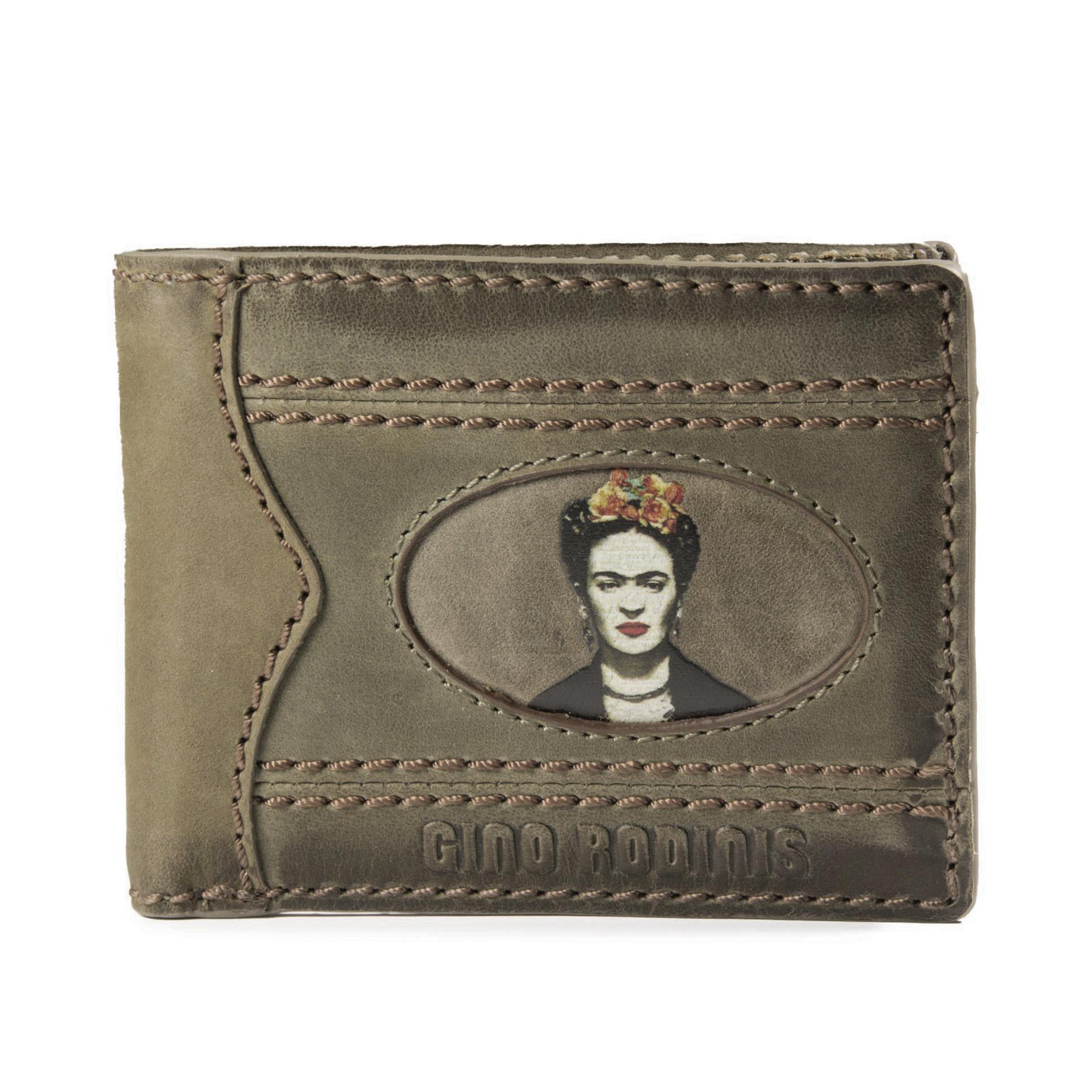 Billetera Coco 991-1 Frida Kahlo / Verde - 1