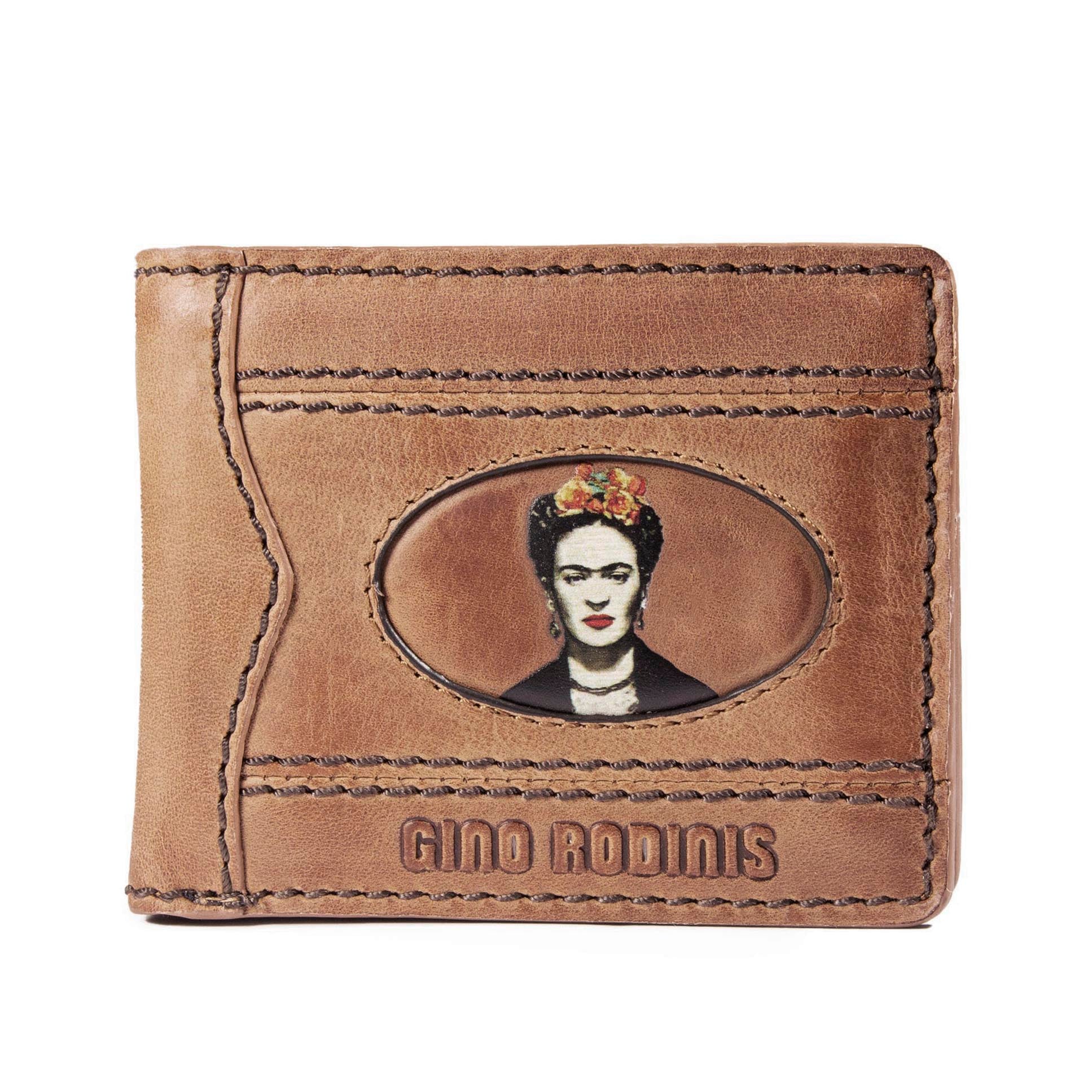 Billetera Coco 992-1 Frida Kahlo / Café - 1