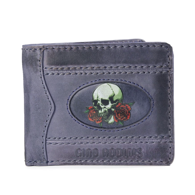 BILLETERA COCO 992-2 CALAVERA GINO RODINIS - 1