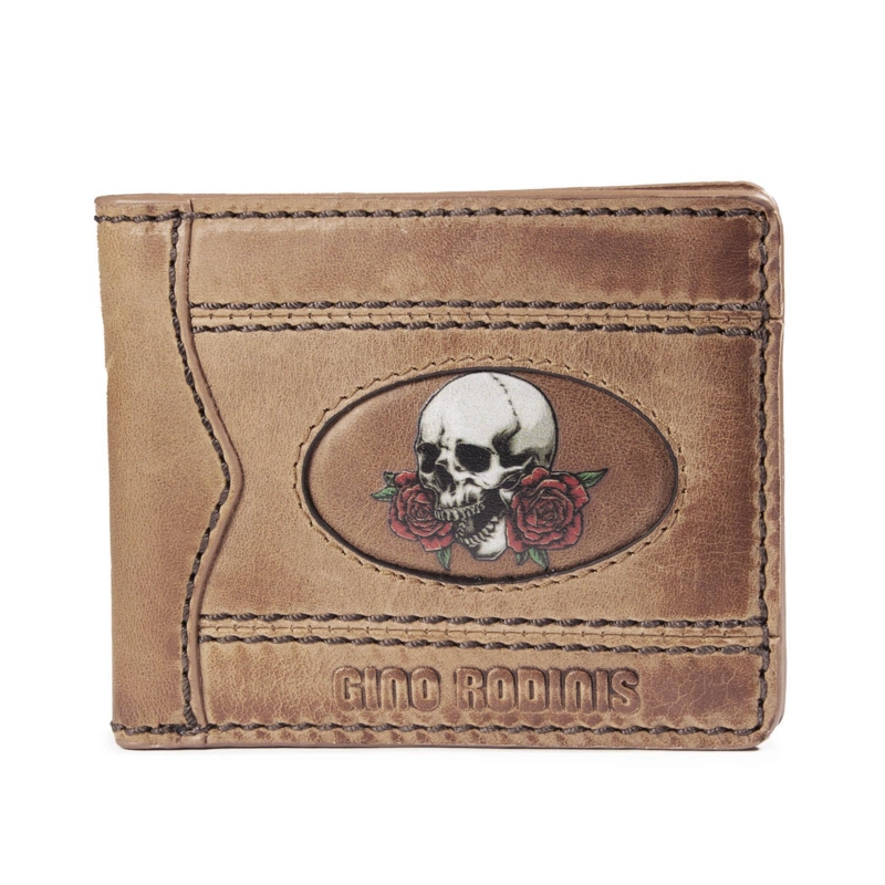 BILLETERA COCO 992-2 CALAVERA GINO RODINIS - 1