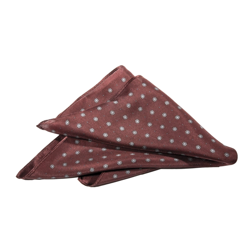PAÑUELO SEDA GINO RODINIS ROJO PA011 - 2