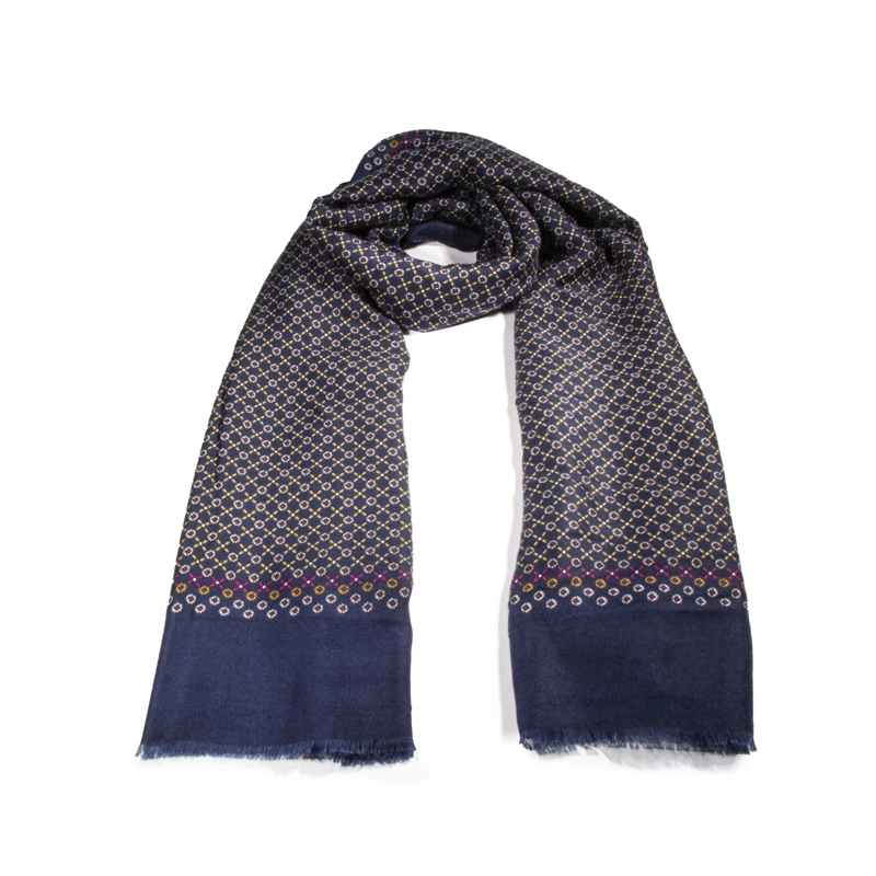 BUFANDA GINO RODINIS AZUL 2086 - 2