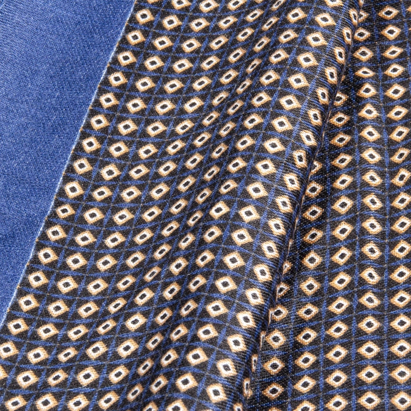 BUFANDA GINO RODINIS AZUL 2083 - 3