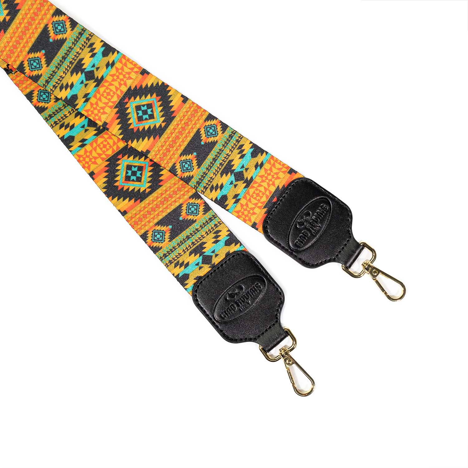 STRAP GINO RODINIS ETNICO MULTICOLOR AMBAS CARAS 2184 MICROFIBRA POLIÉSTER - 2