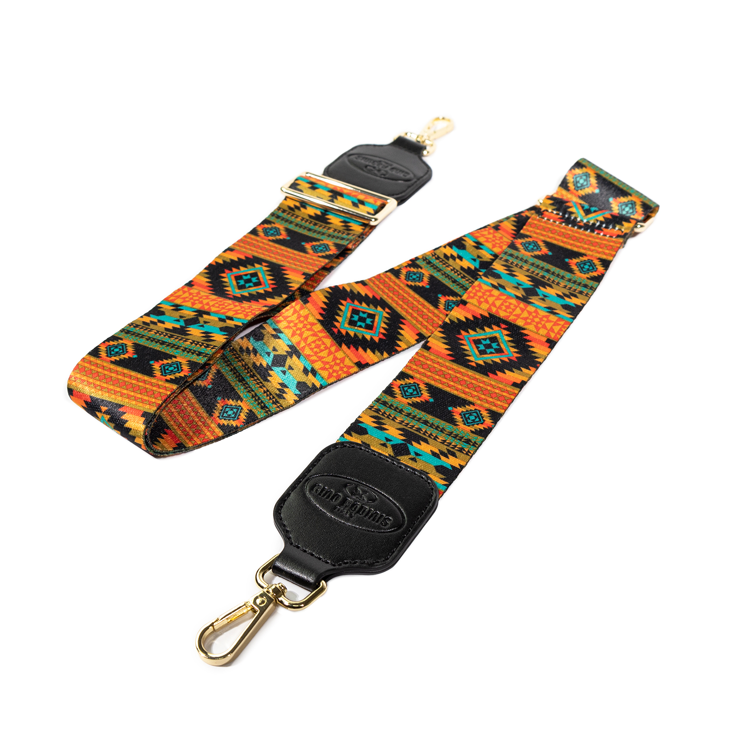 STRAP GINO RODINIS ETNICO MULTICOLOR AMBAS CARAS 2184 MICROFIBRA POLIÉSTER - 3