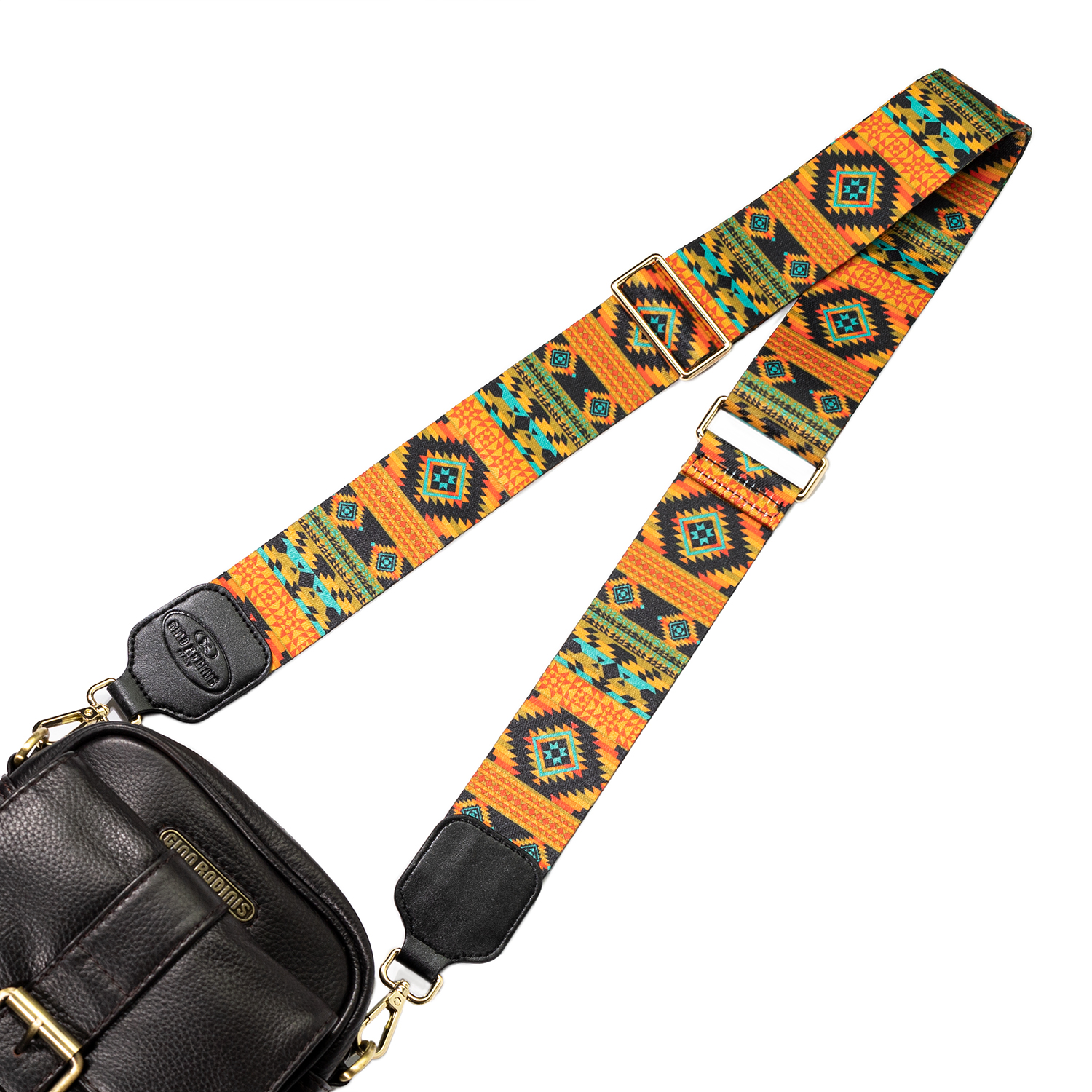 STRAP GINO RODINIS ETNICO MULTICOLOR AMBAS CARAS 2184 MICROFIBRA POLIÉSTER - 4