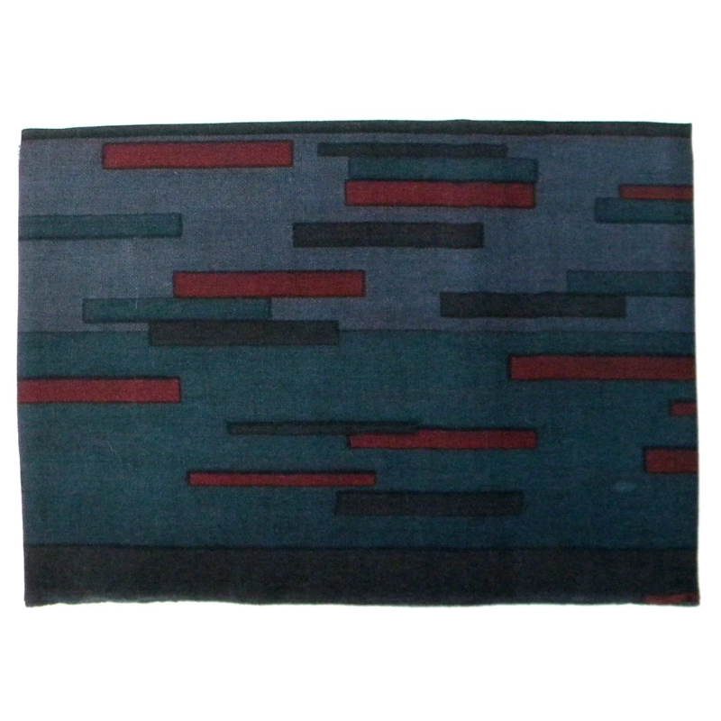 BUFANDA GINO RODINIS AZUL 2072 MULTICOLOR - 3