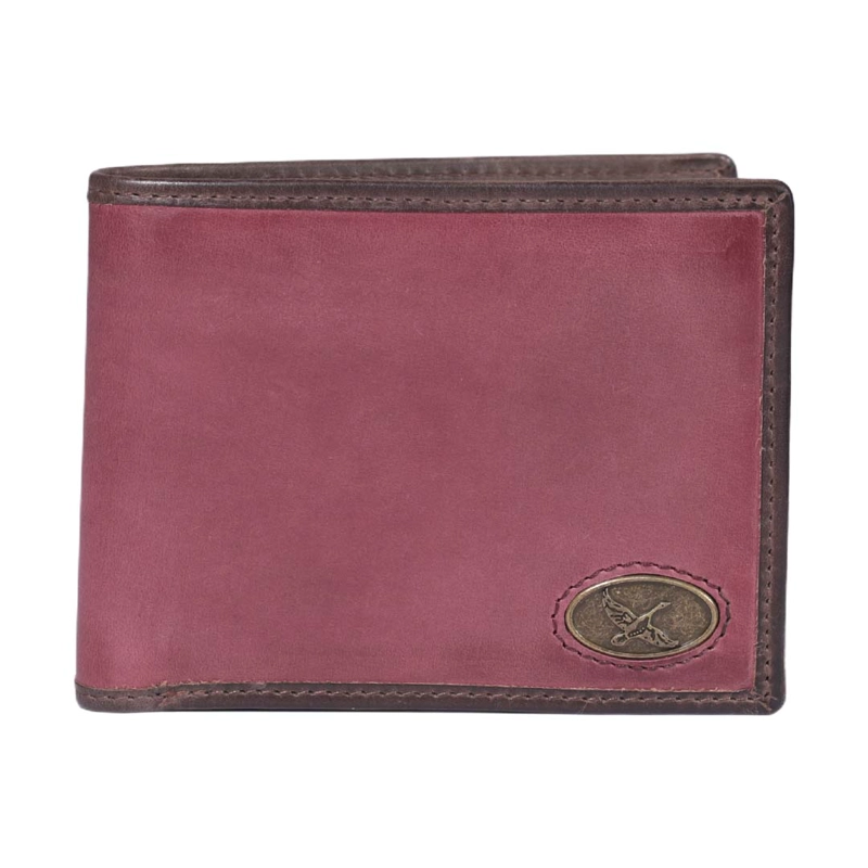 BILLETERA HOMBRE MASSIMO 813 ROJA GINO RODINIS - 1