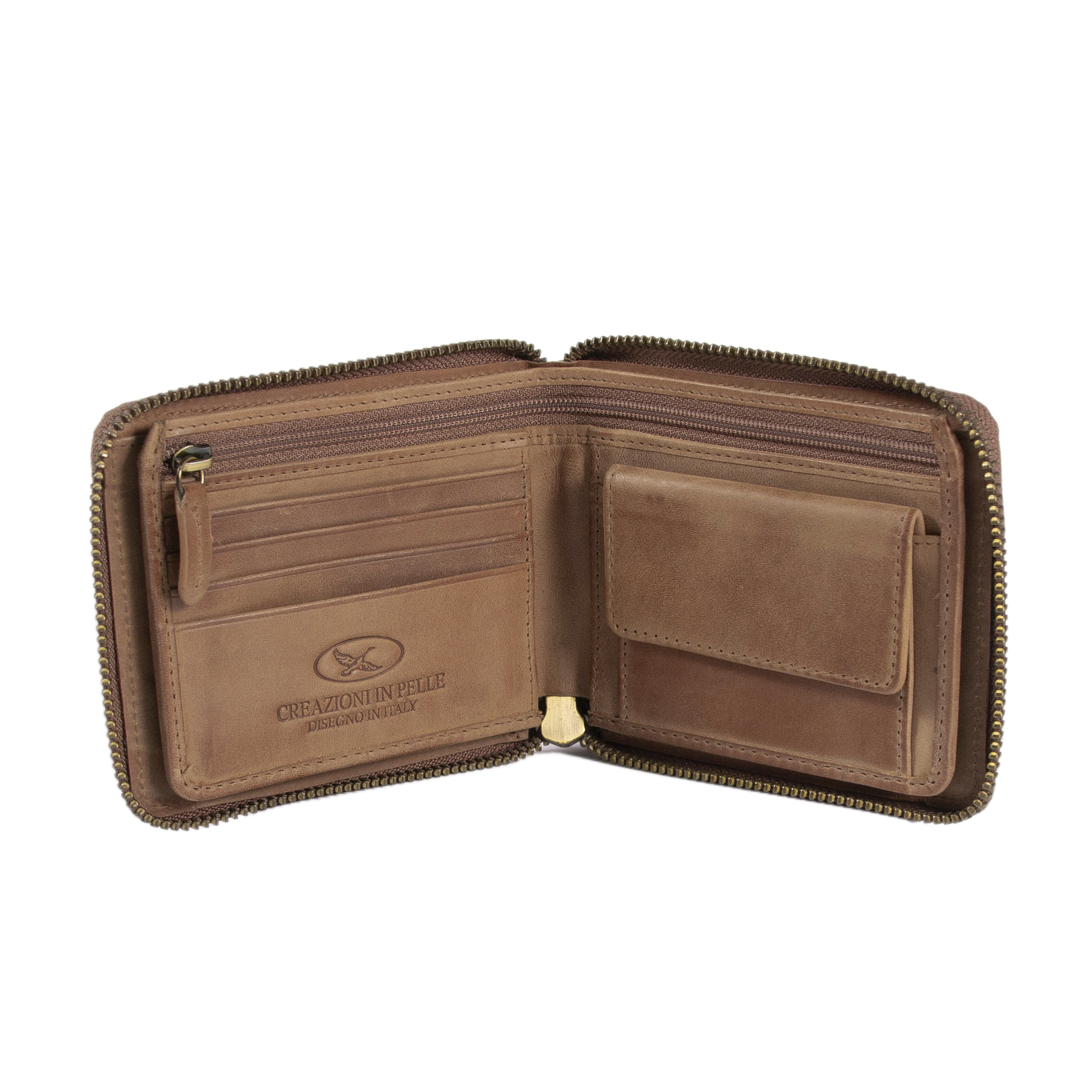 BILLETERA HOMBRE FARM 971 CAMEL GINO RODENAS - 3
