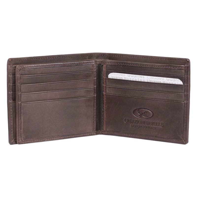 BILLETERA HOMBRE MASSIMO 816 CAMEL GINO RODINIS - 3