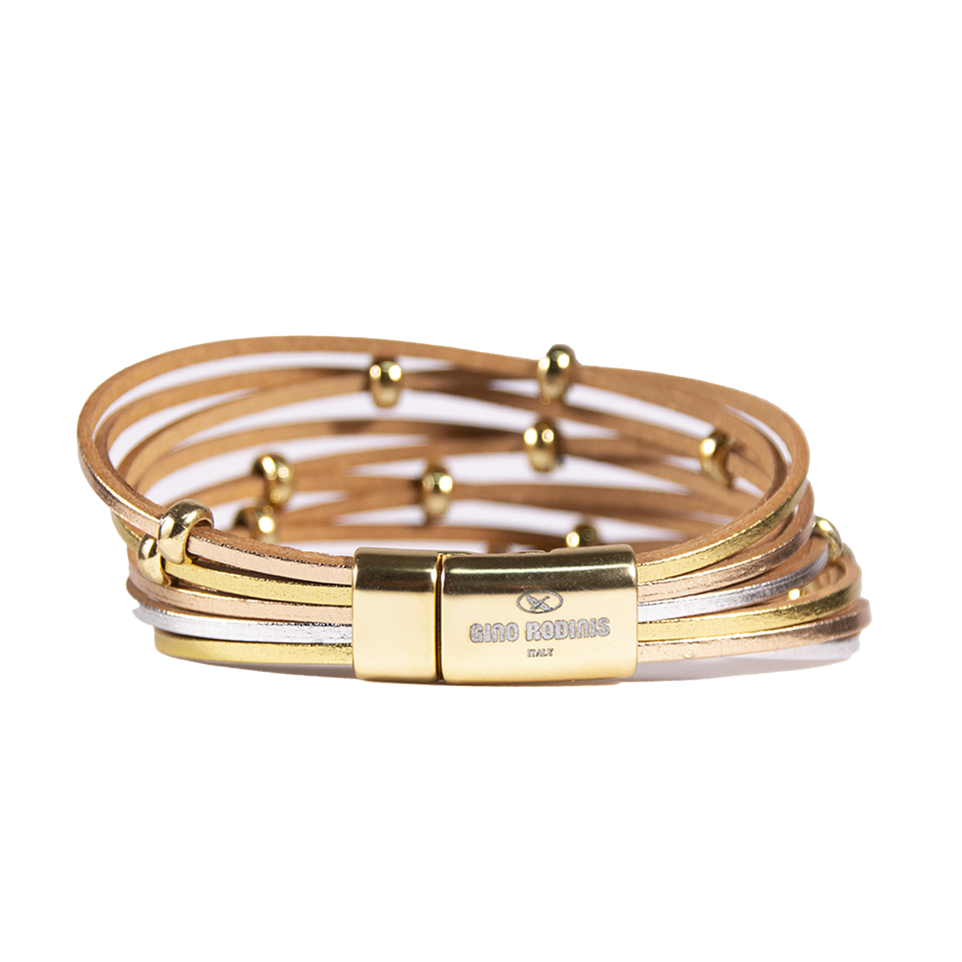 BRAZALETE GINO RODINIS B363 DORADO - 2