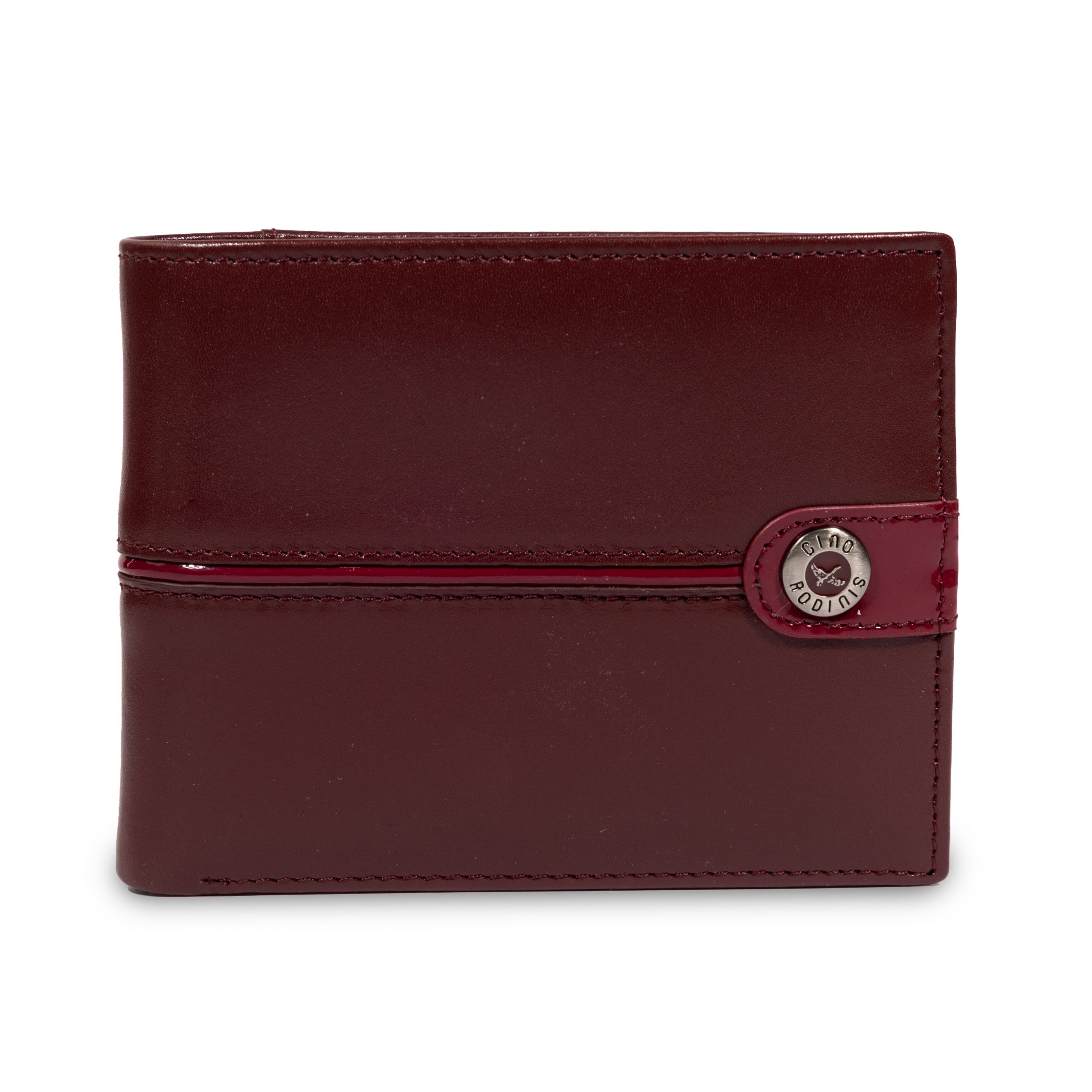 BILLETERA GINO RODINIS INVICTUS 575 ROJO/NEGRO - 1