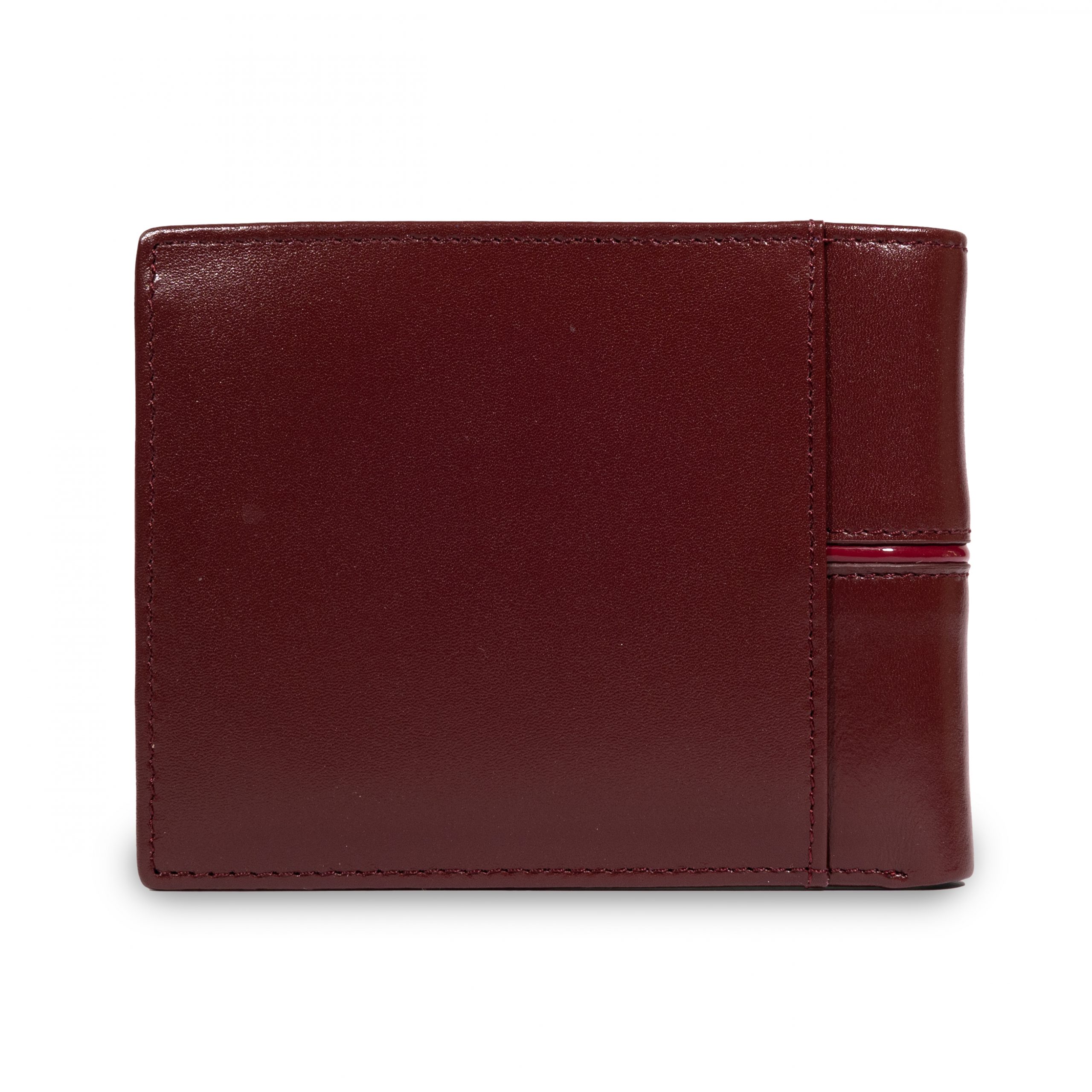 BILLETERA GINO RODINIS INVICTUS 575 ROJO/NEGRO - 4