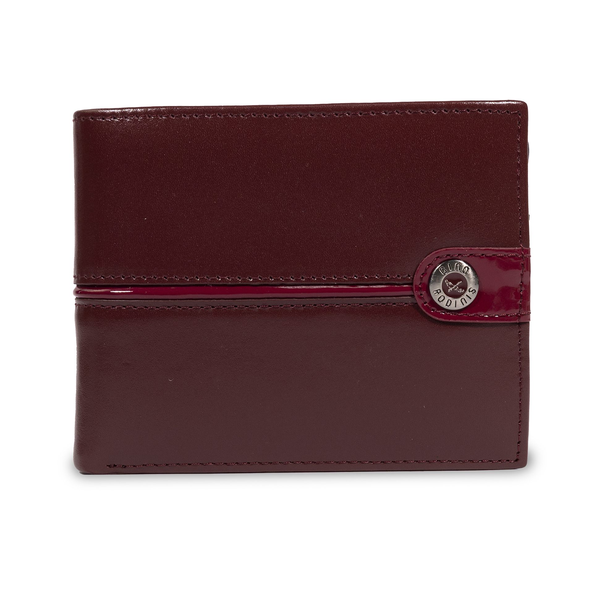 BILLETERA GINO RODINIS INVICTUS 577 ROJO/NEGRO - 1