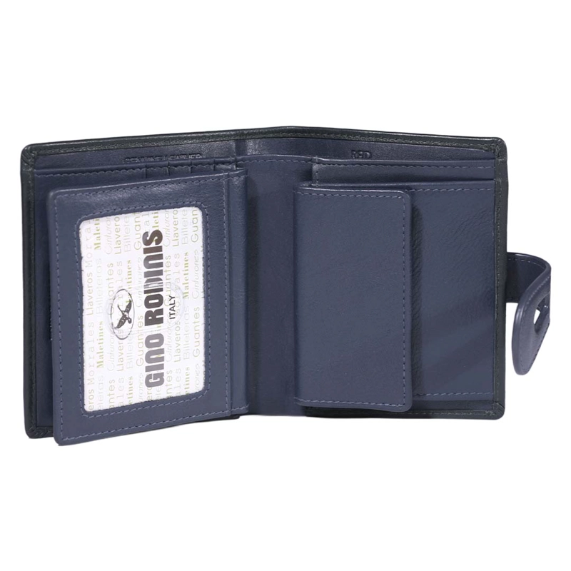 BILLETERA DE CUERO AMALFI 1100VD GINO RODINIS - 3