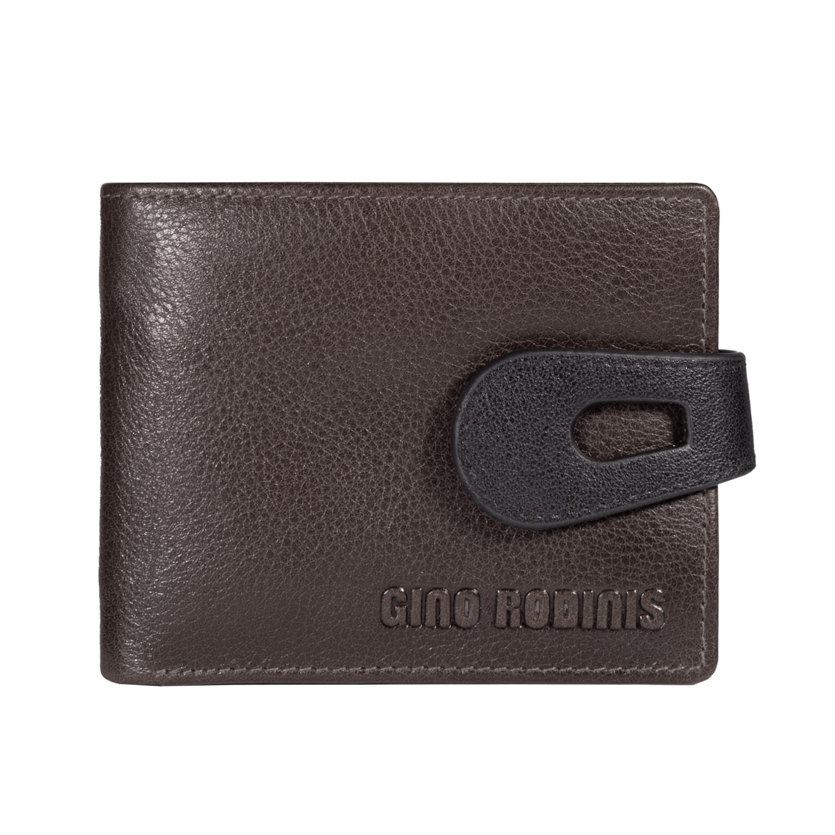 BILLETERA DE CUERO AMALFI 1104CF GINO RODINIS - 1