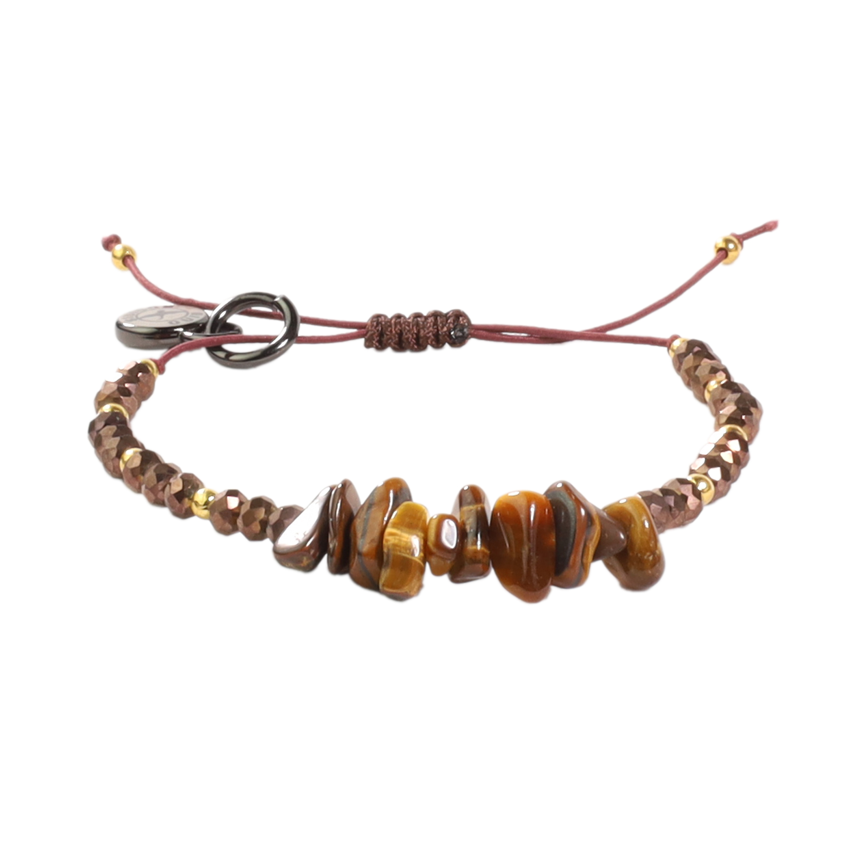 BRAZALETE GINO RODINIS B386 CAFÉ ÁMBAR - 1