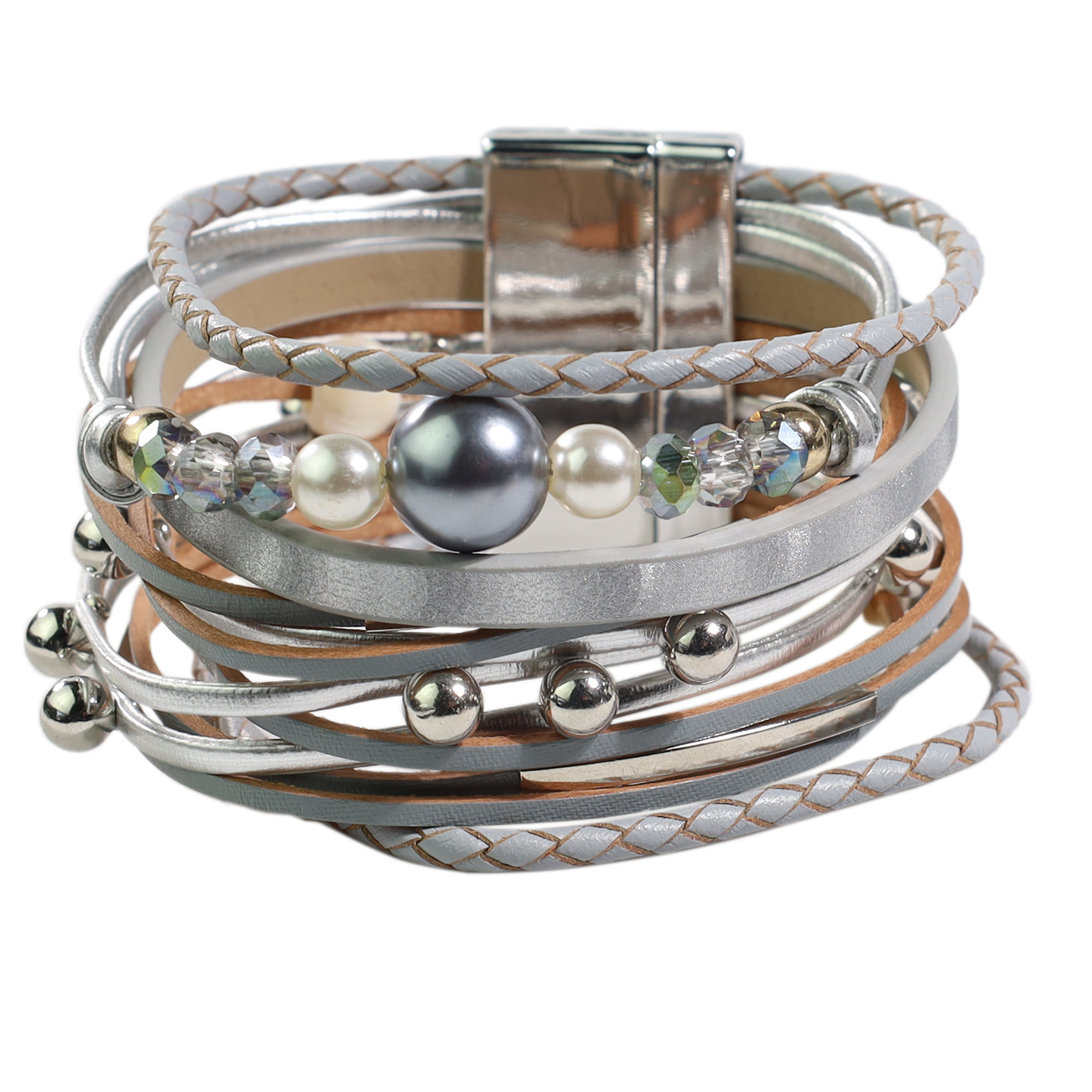 BRAZALETE GINO RODINIS B401 PLATEADO - 1