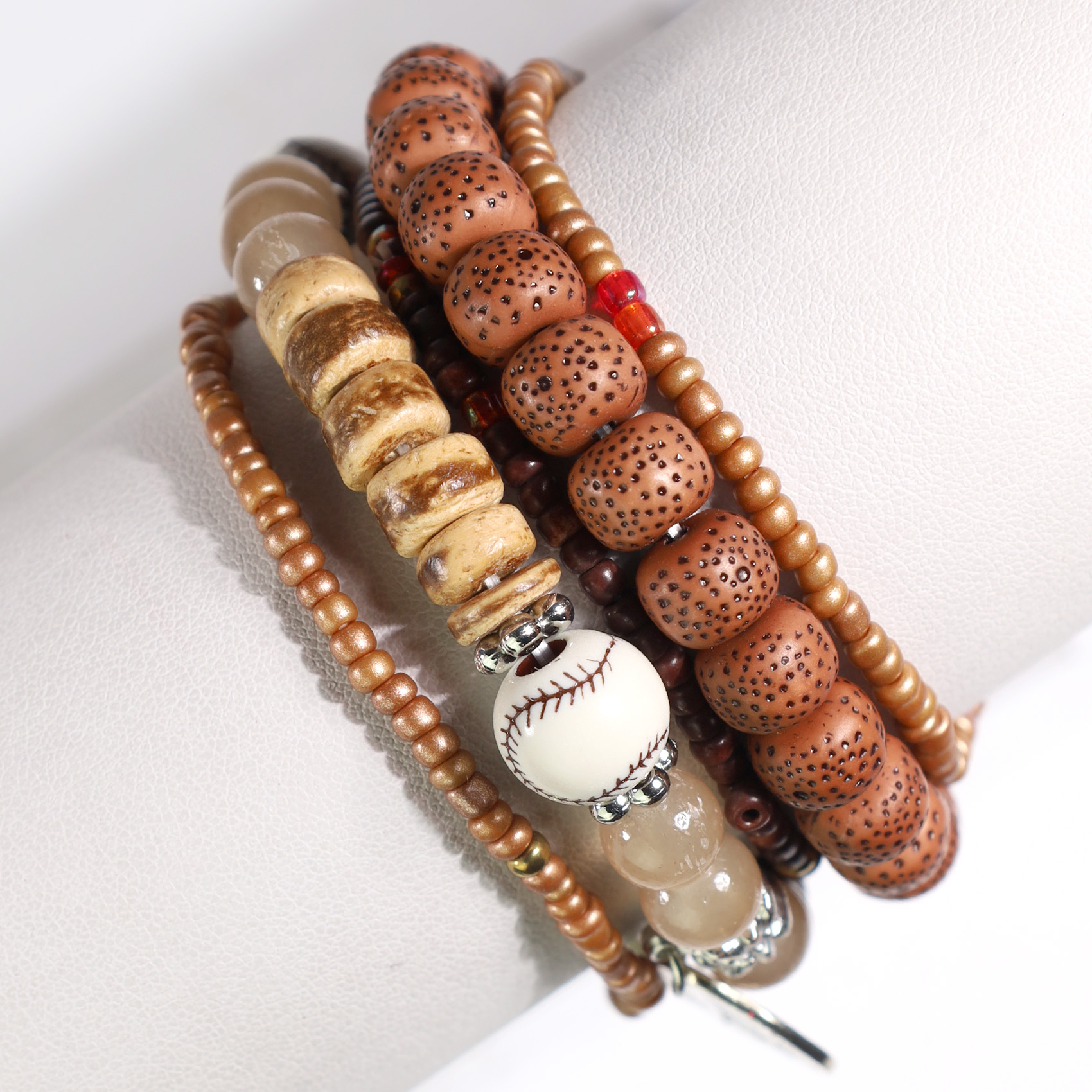 BRAZALETE GINO RODINIS B403 CAFÉ - 2