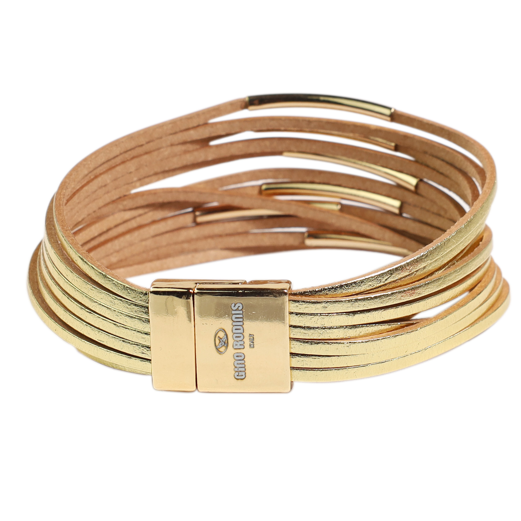 BRAZALETE GINO RODINIS B396 DORADO - 2