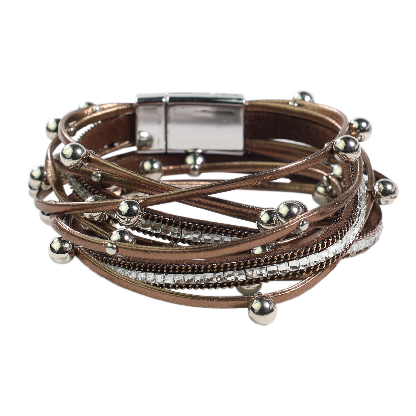 BRAZALETE GINO RODINIS B400 CAFÉ - 1