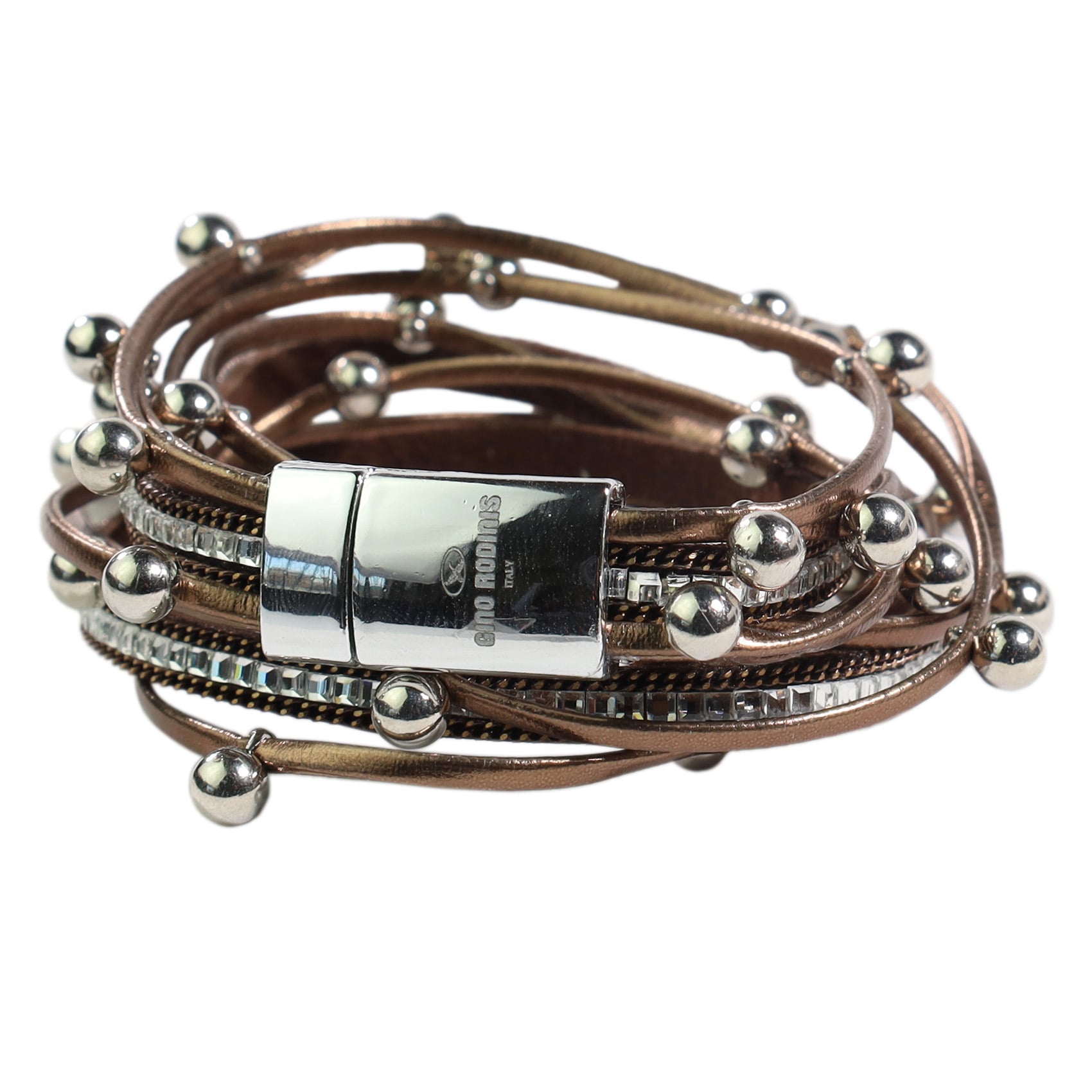 BRAZALETE GINO RODINIS B400 CAFÉ - 2