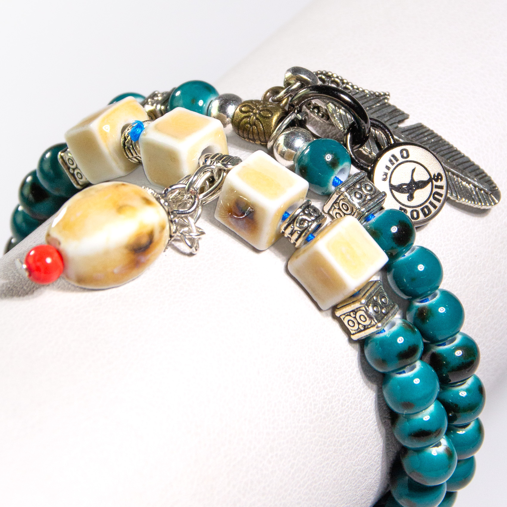 BRAZALETE GINO RODINIS B392 TURQUESA - 3