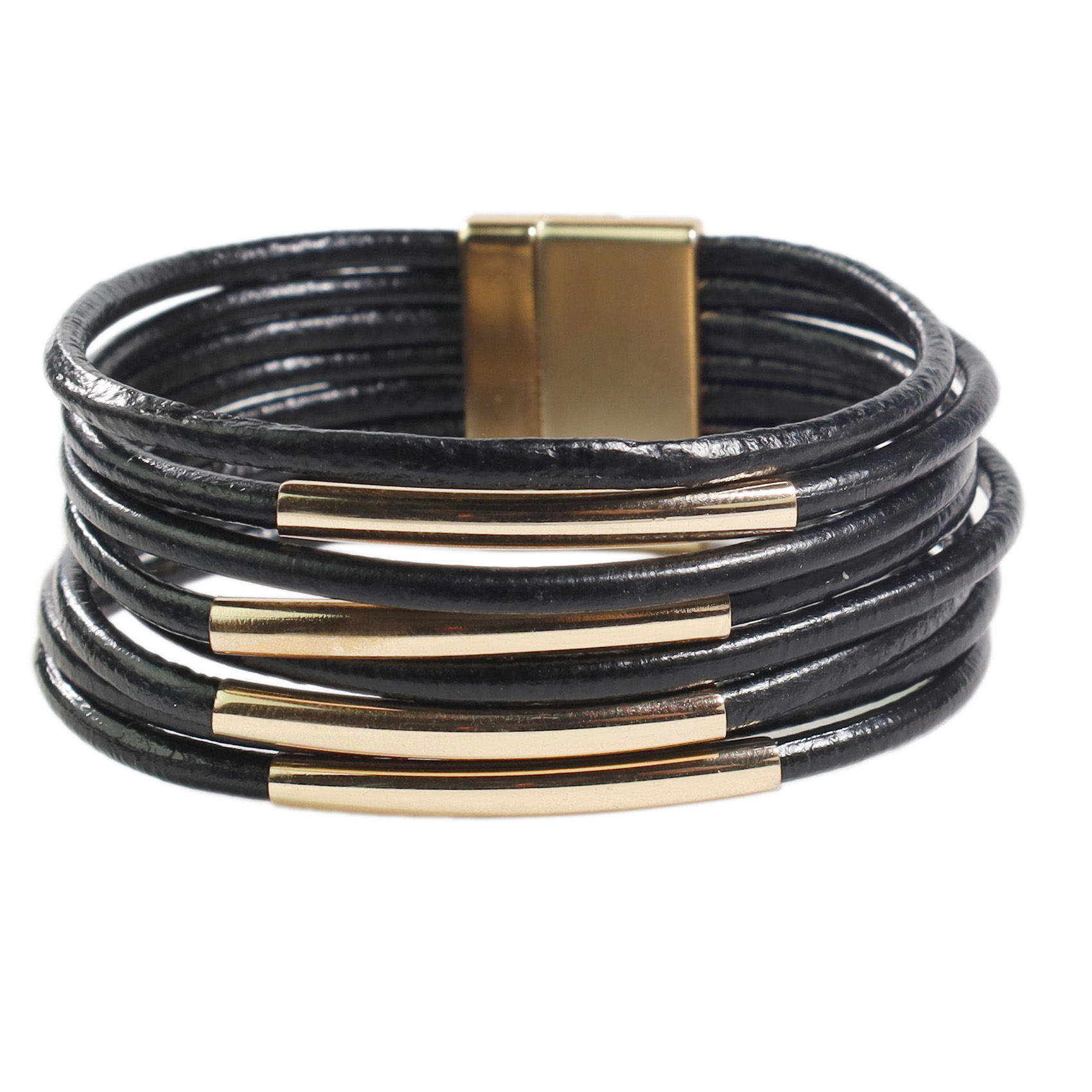 BRAZALETE GINO RODINIS B397 NEGRO - 1