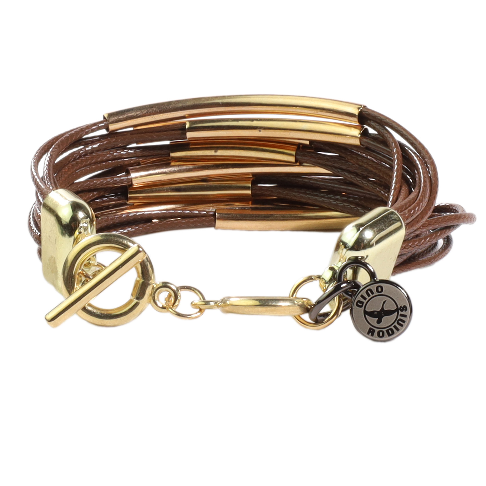 BRAZALETE GINO RODINIS B399 CAFÉ - 2