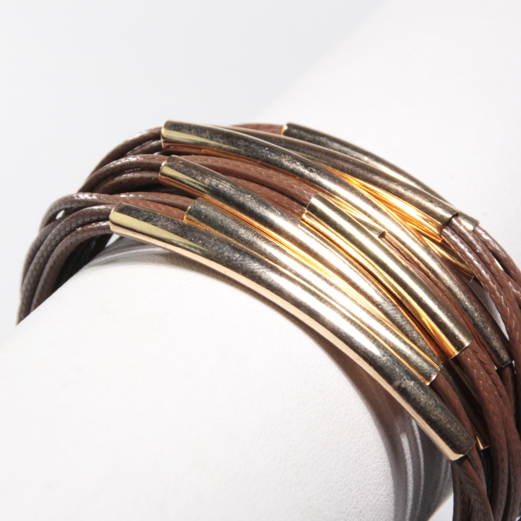 BRAZALETE GINO RODINIS B399 CAFÉ - 3