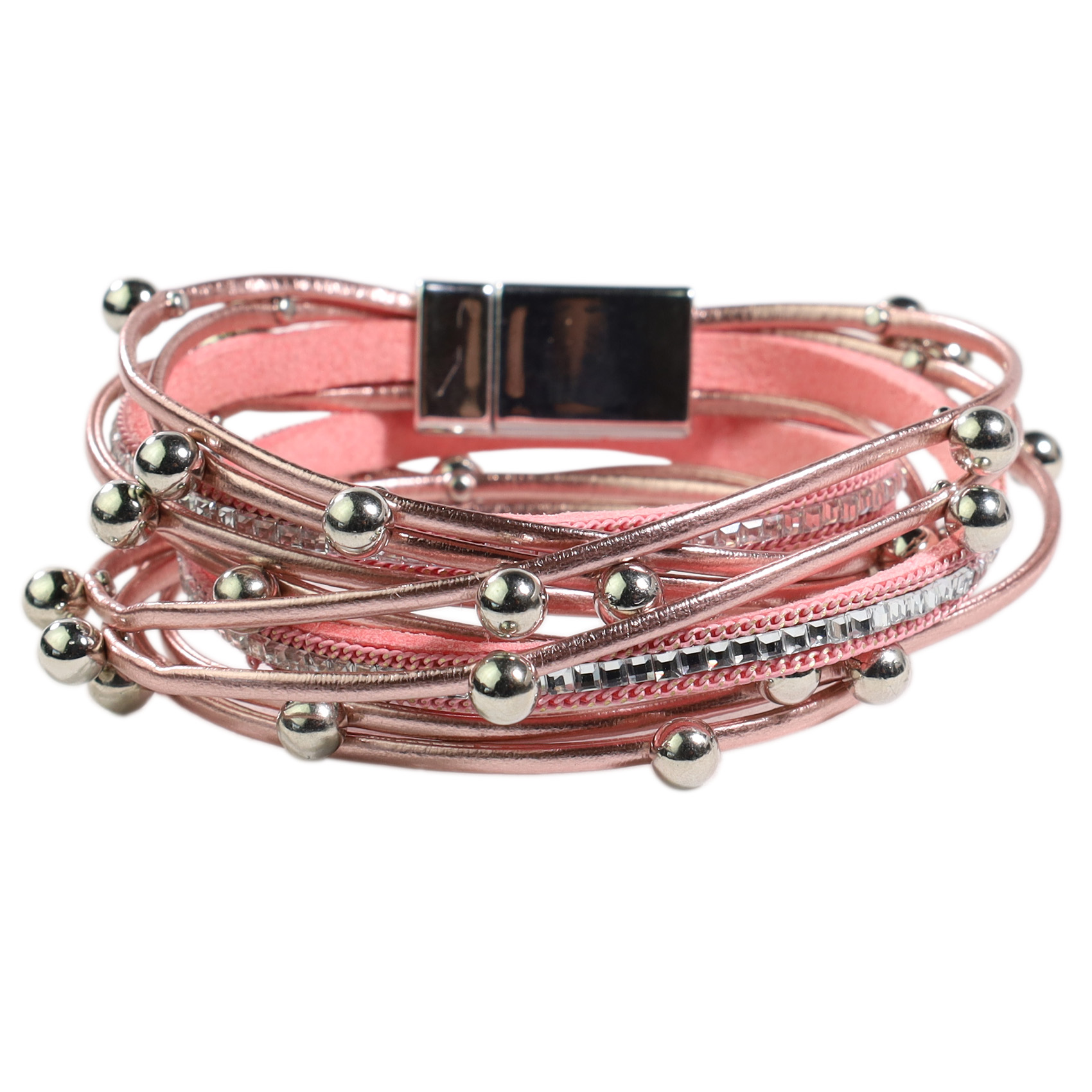 BRAZALETE GINO RODINIS B400 ROSADO - 1