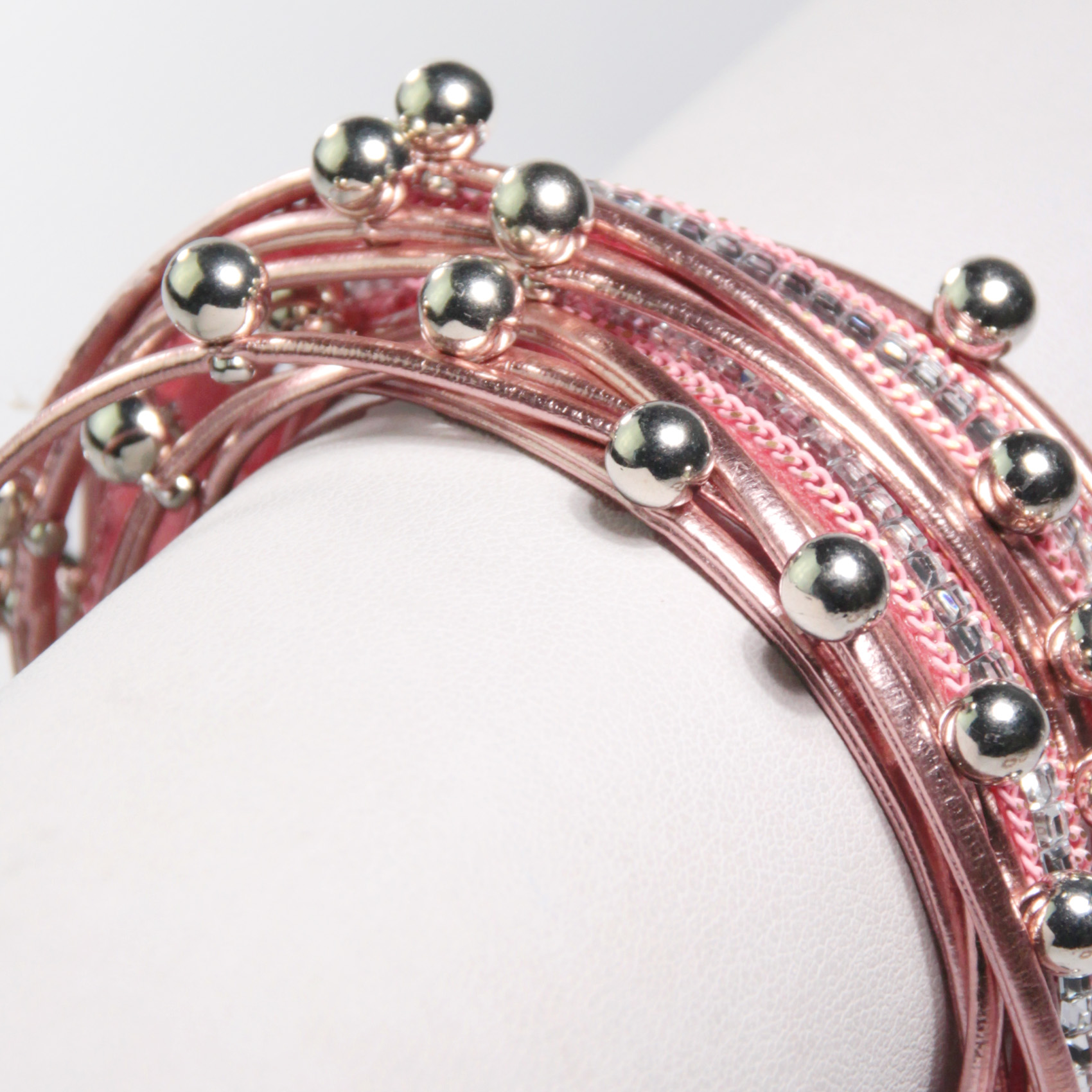BRAZALETE GINO RODINIS B400 ROSADO - 3