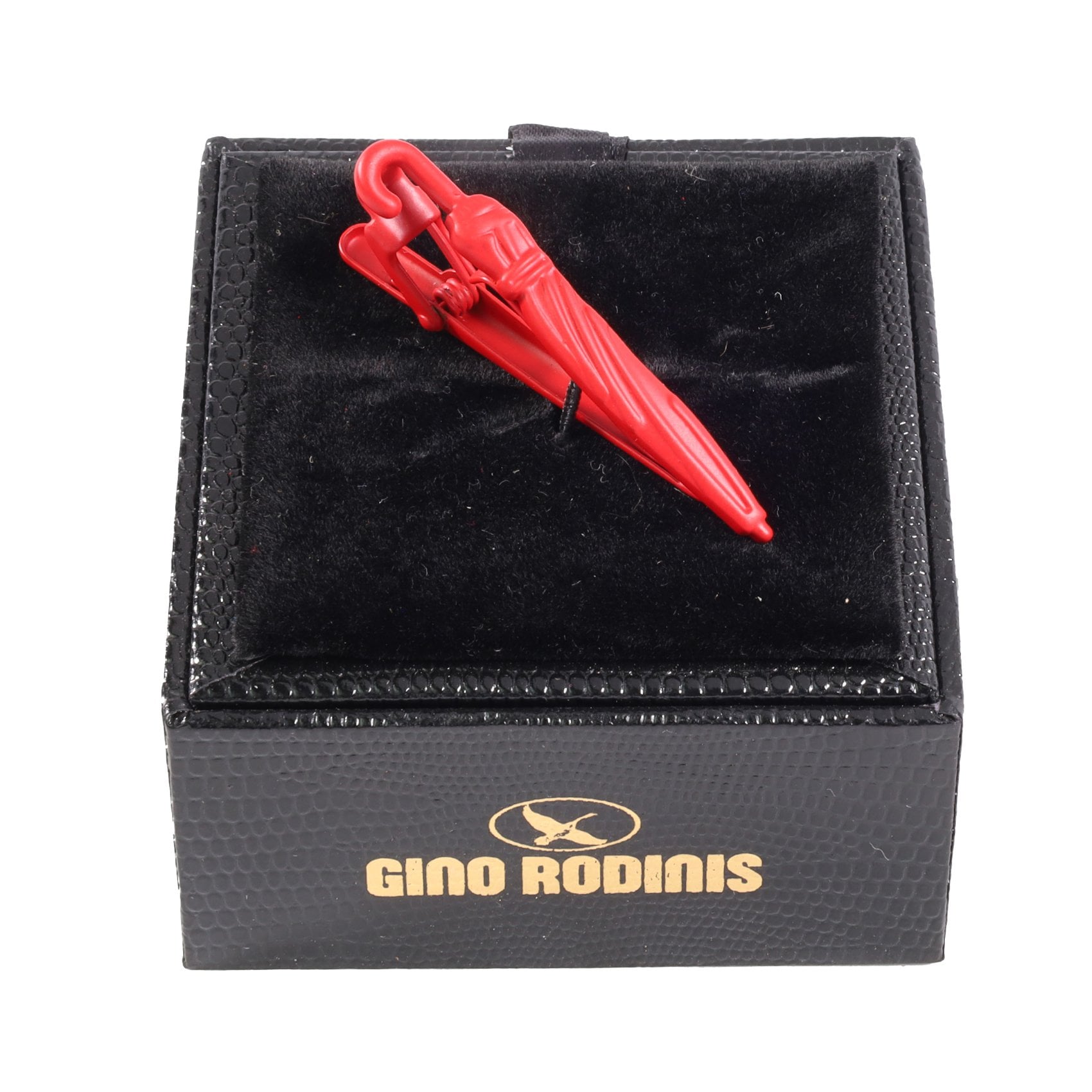 PASADOR DE CORBATA GINO RODINIS PAS030 ROJO - 1