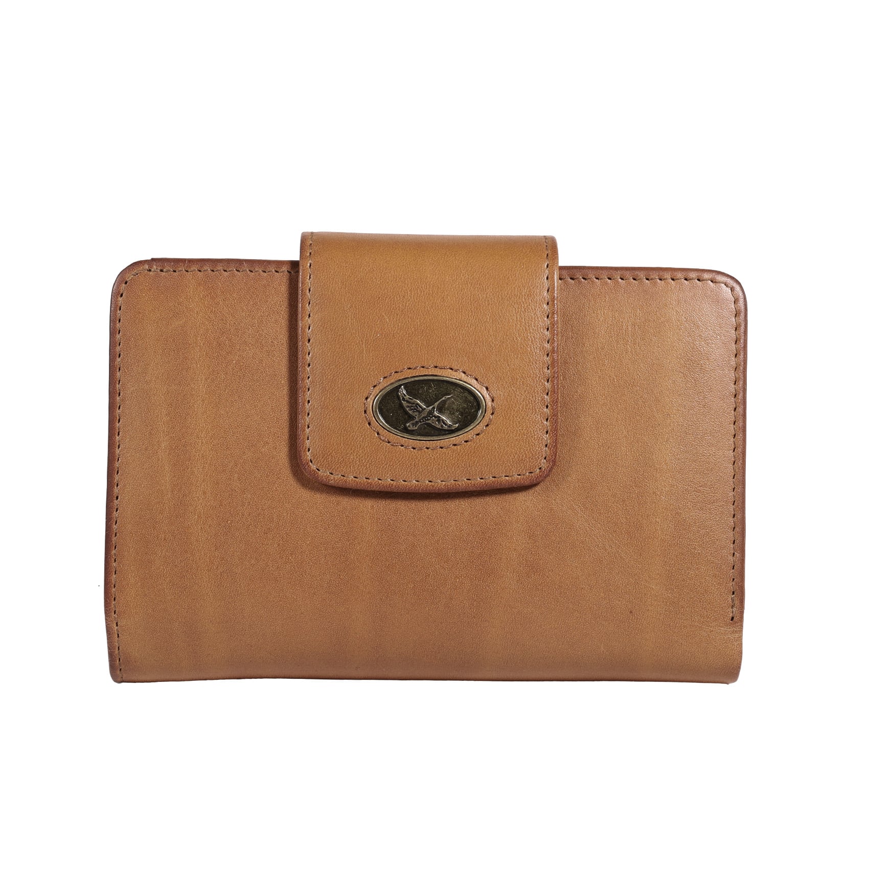 BILLETERA SIENA GINO RODINIS 1151 CAMEL - 1