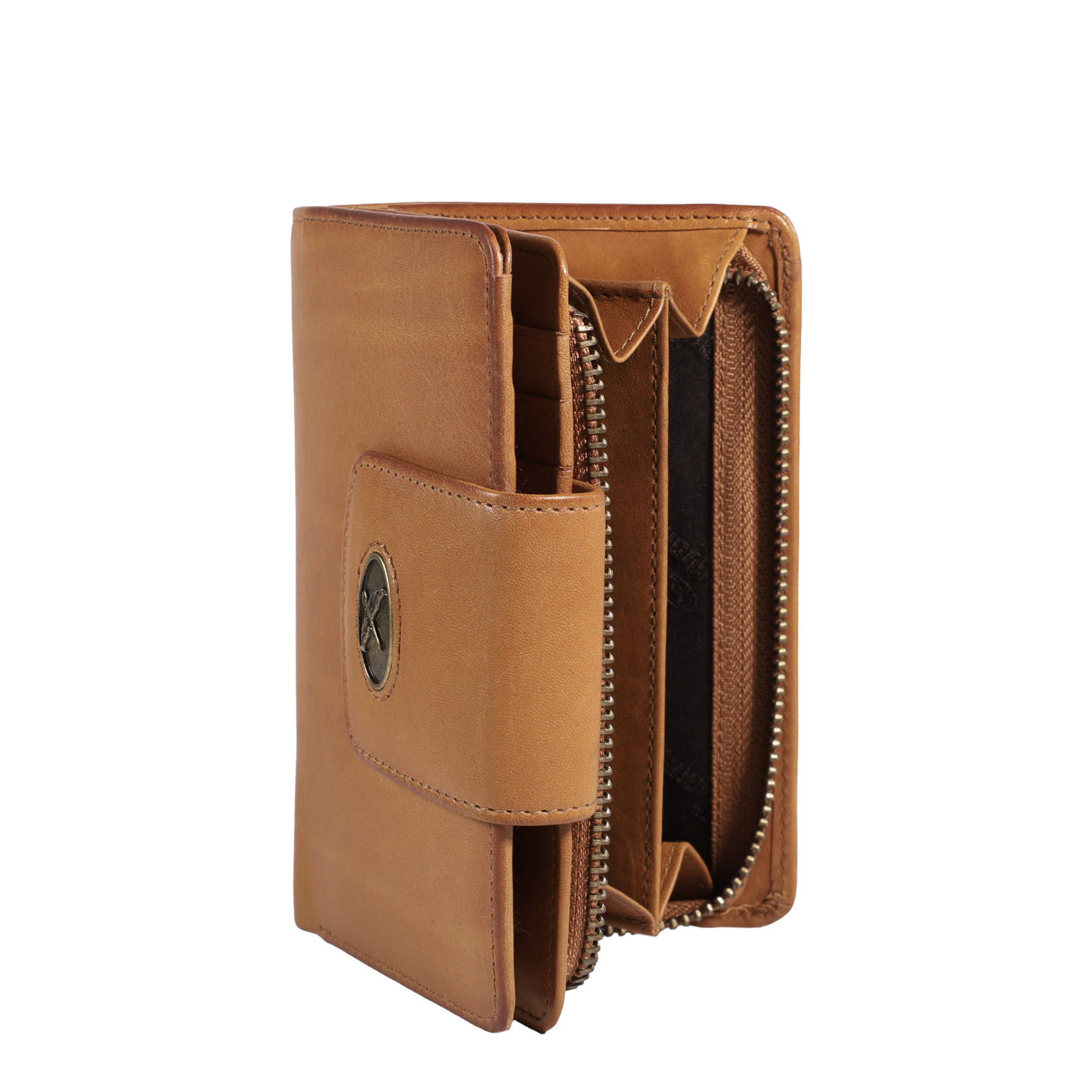 BILLETERA SIENA GINO RODINIS 1151 CAMEL - 4