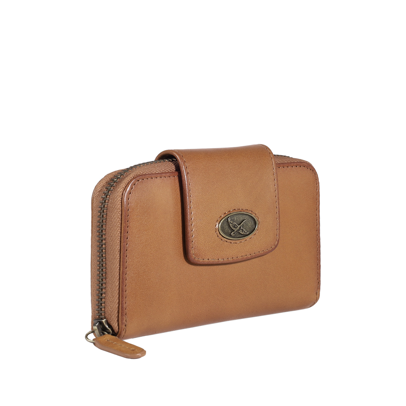 BILLETERA SIENA GINO RODINIS 1152 CAMEL - 2