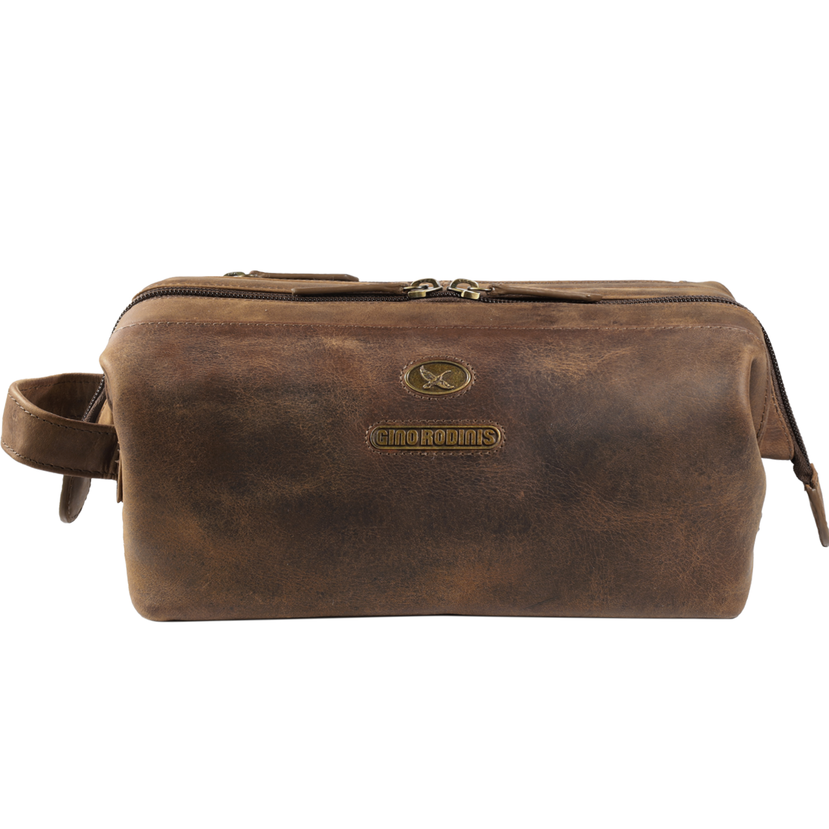 NECESSAIRE GINO RODINIS 2452 CAMEL - 1