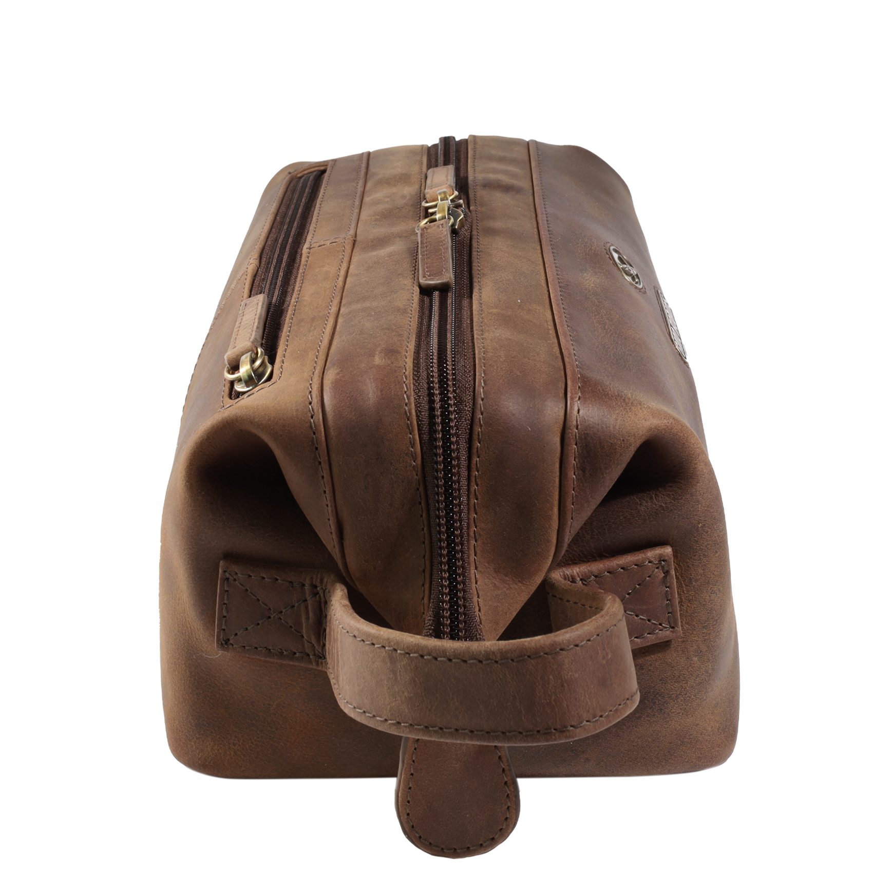 NECESSAIRE GINO RODINIS 2452 CAMEL - 3