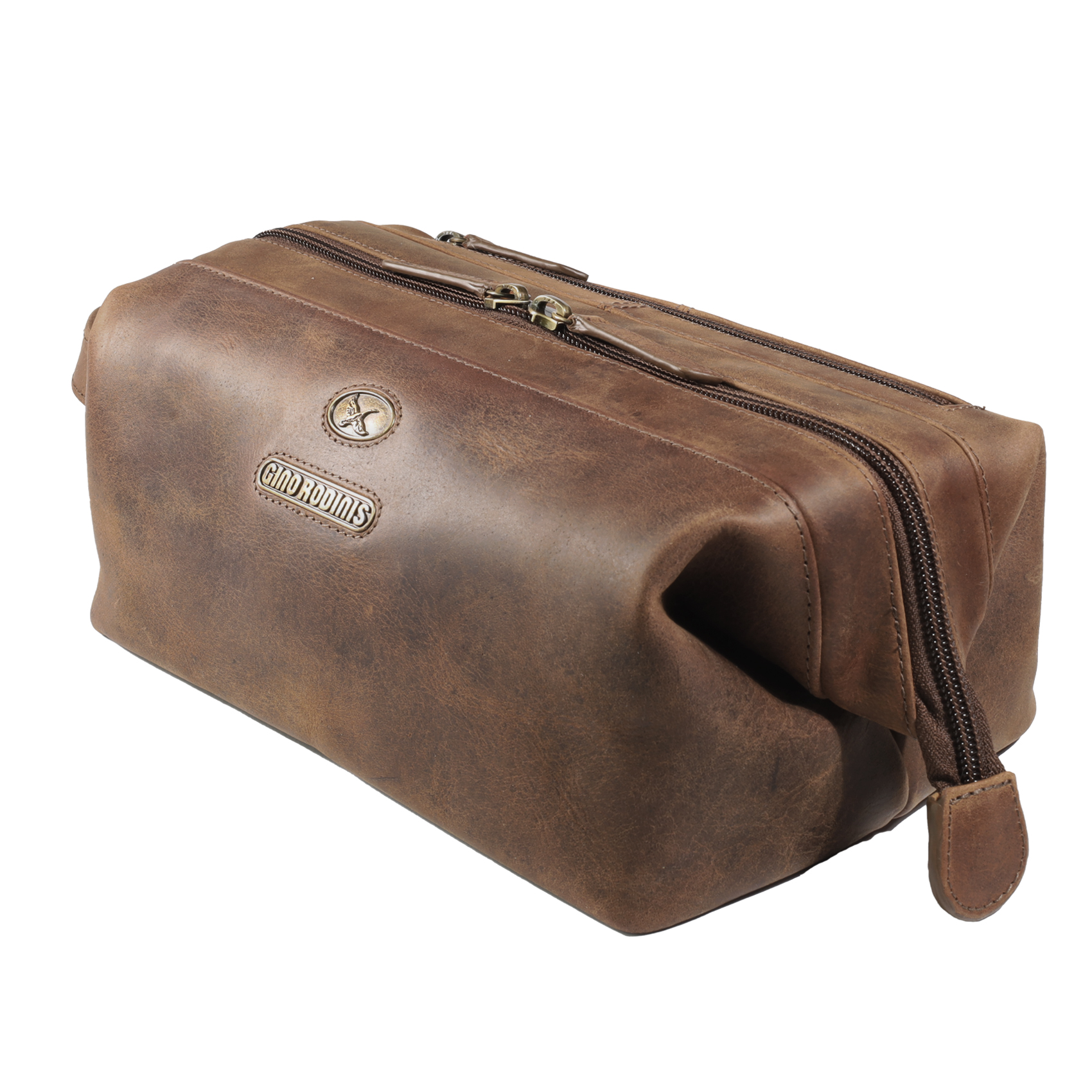 NECESSAIRE GINO RODINIS 2452 CAMEL - 4