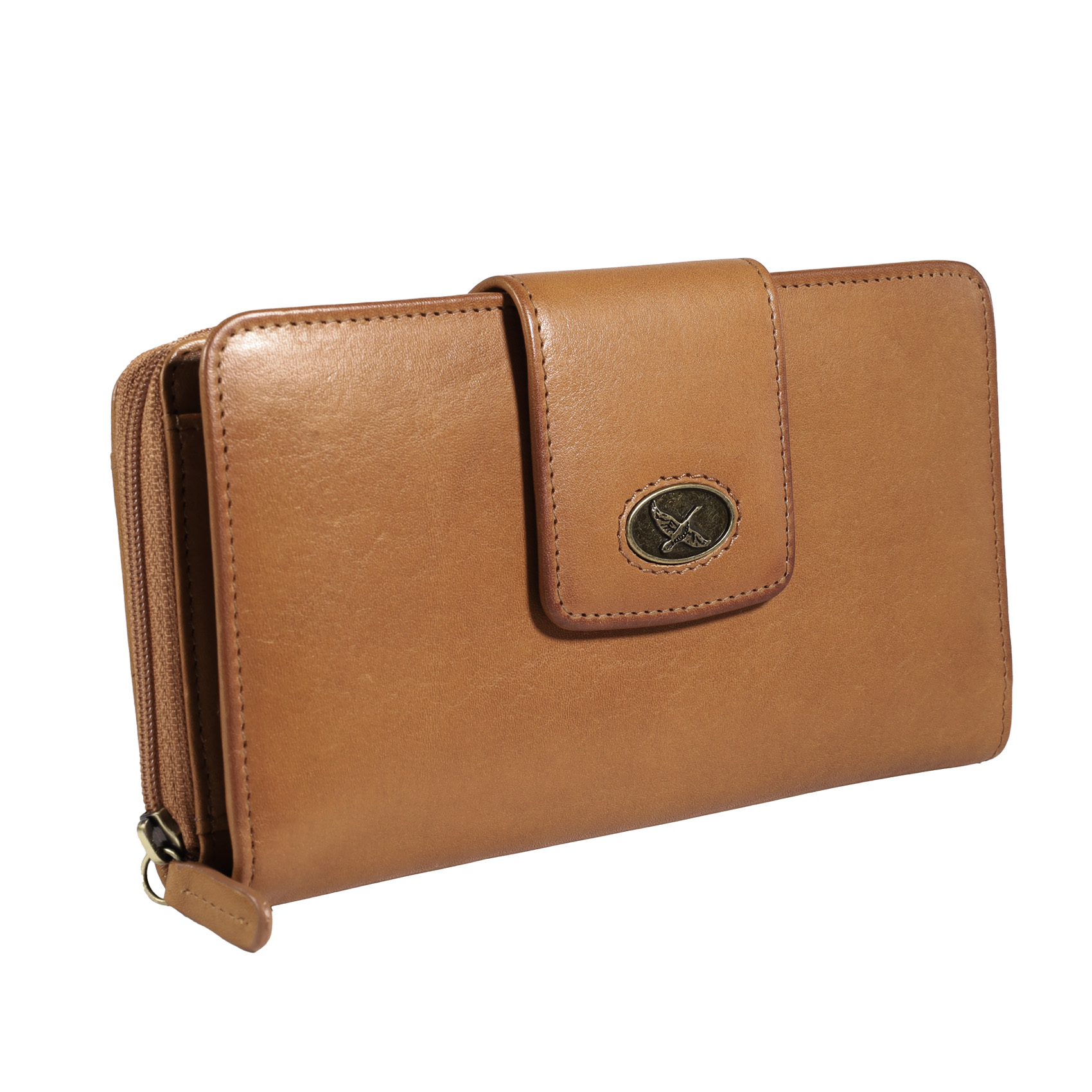 BILLETERA SIENA GINO RODINIS 1150 CAMEL - 2