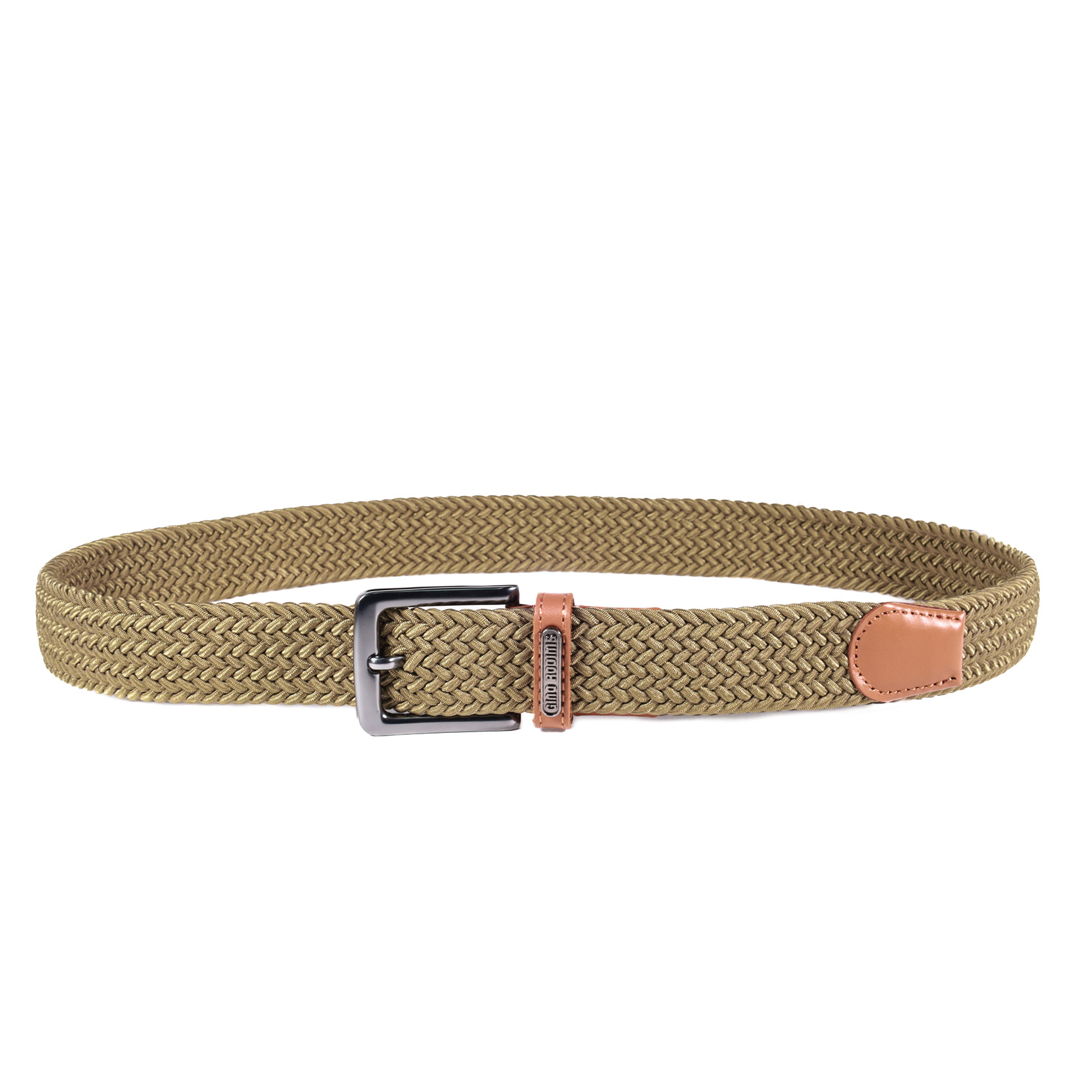 CINTURÓN ELASTICADO HOMBRE GINO RODINIS 2512 TALLA S-M OLIVO - 3