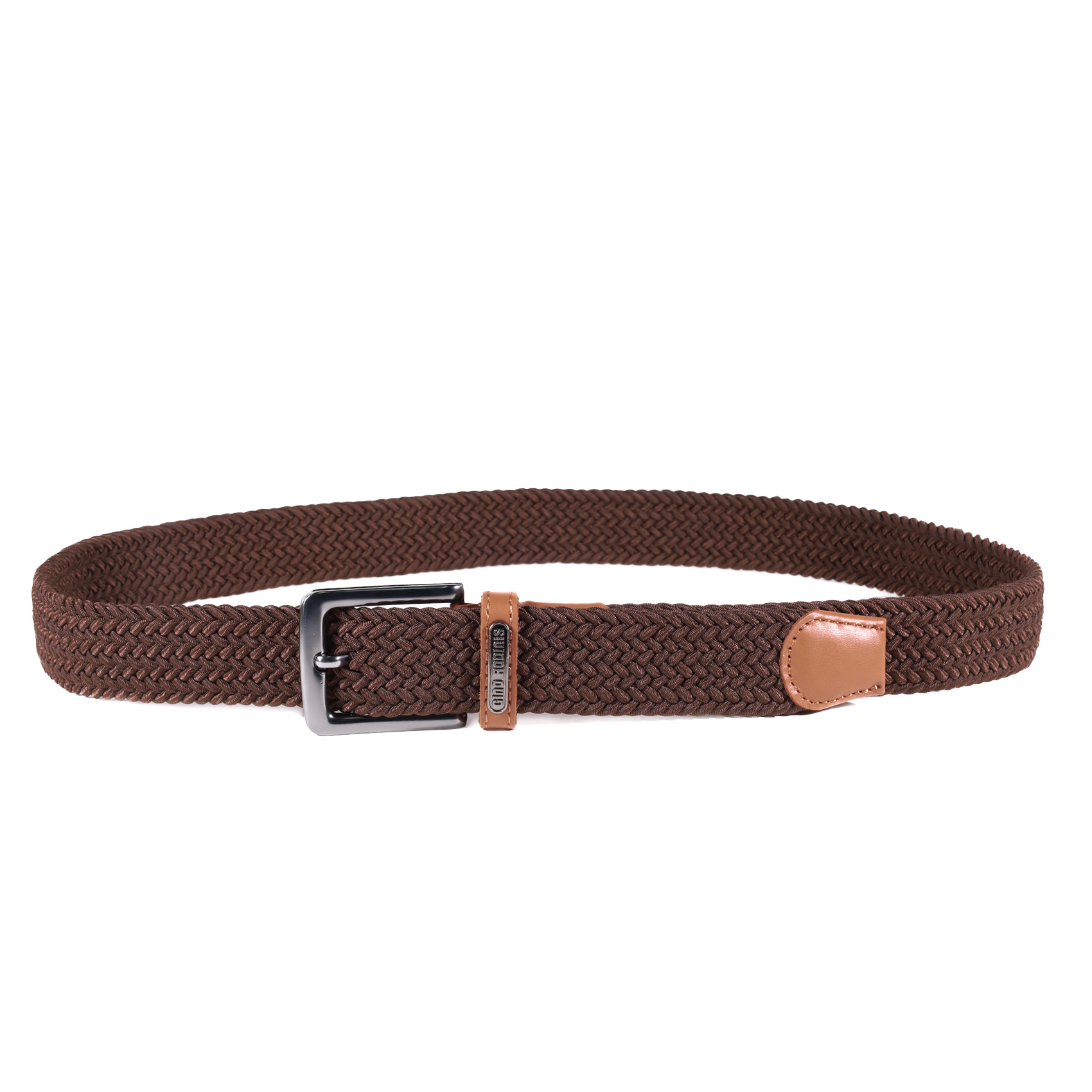 CINTURÓN ELASTICADO HOMBRE GINO RODINIS 2510 TALLA S-M MARRON - 3