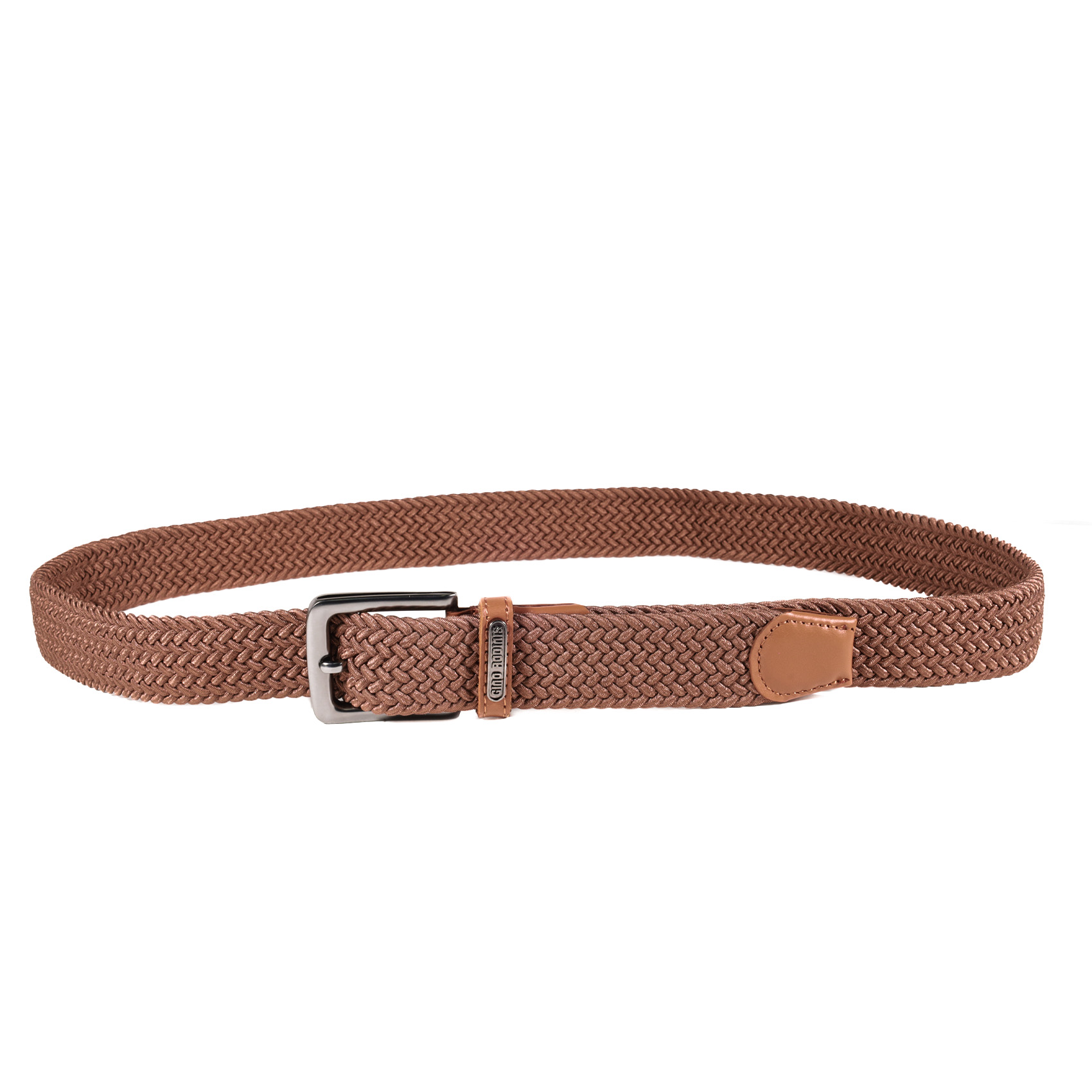 CINTURÓN ELASTICADO HOMBRE GINO RODINIS 2513 TALLA S-M CAMEL - 3