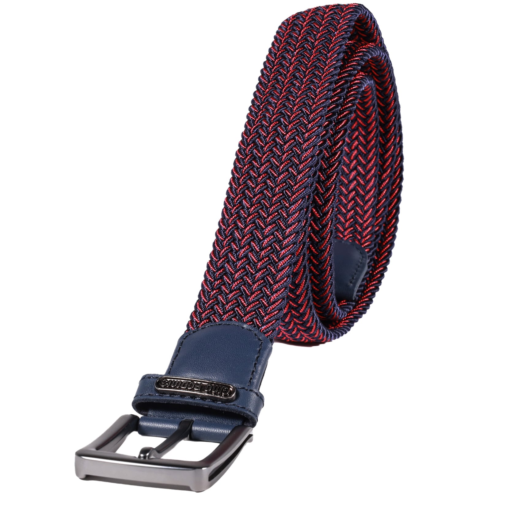 CINTURÓN ELASTICADO HOMBRE GINO RODINIS 2518 TALLA S-M AZUL/ROJO - 2