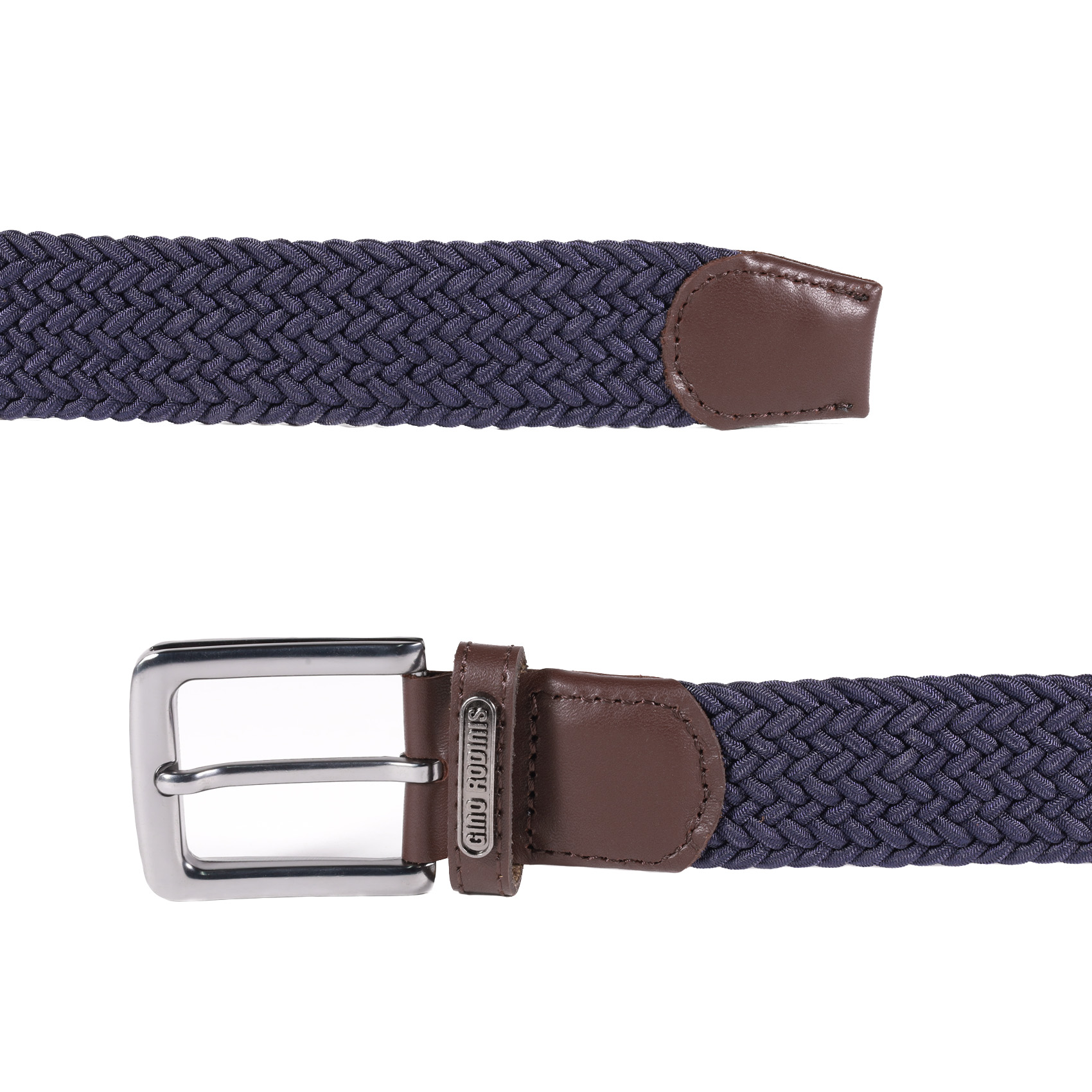 CINTURÓN ELASTICADO HOMBRE GINO RODINIS 2509 TALLA S-M AZUL - 4