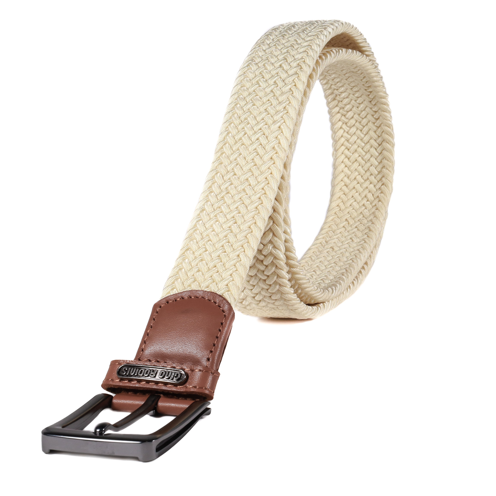 CINTURÓN ELASTICADO HOMBRE GINO RODINIS 2514 TALLA L-XL CRUDO - 2
