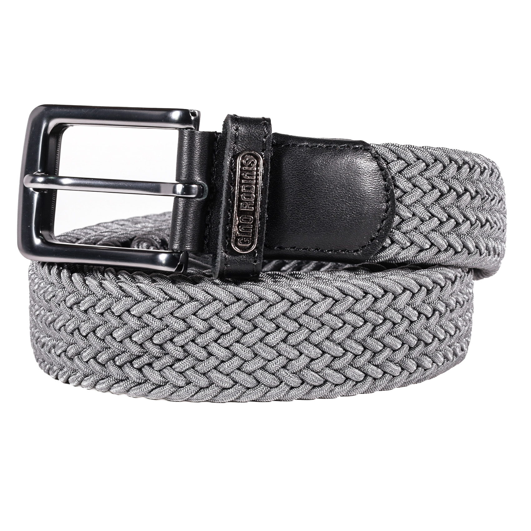 CINTURÓN ELASTICADO HOMBRE GINO RODINIS 2511 TALLA S-M GRAFITO - 1